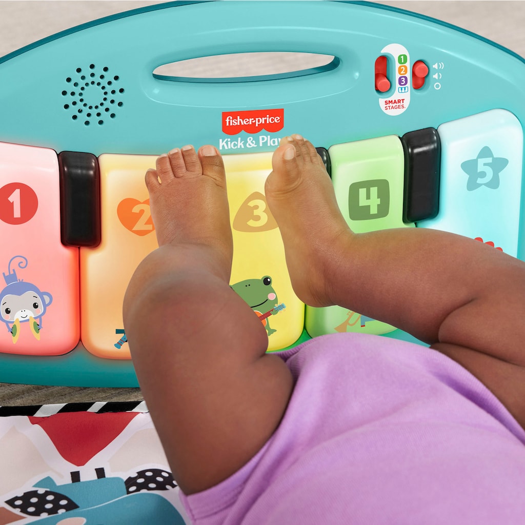 Fisher-Price® Spielbogen »Klick & Play, Piano Spieldecke«, mit Licht und Sound