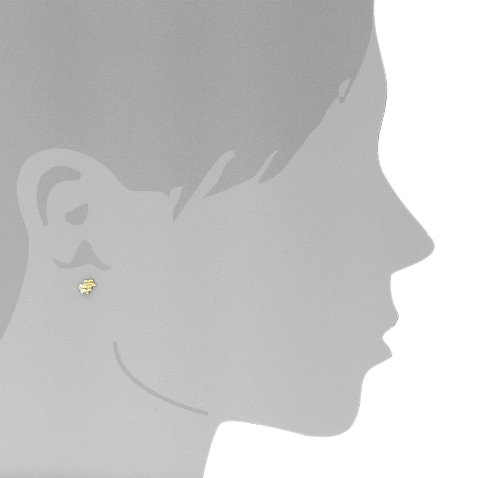 OSTSEE-SCHMUCK Paar Ohrstecker »- Entchen - Gold 333/000 - ,«