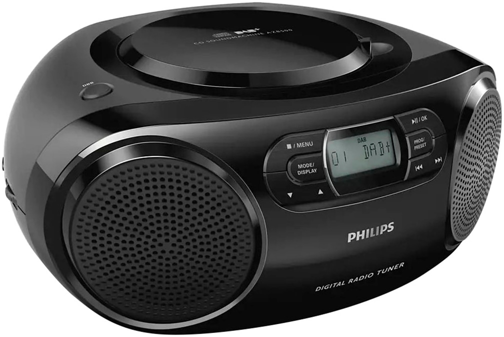 Philips Digitalradio (DAB+) »AZB500B«, (Digitalradio (DAB+)-FM-Tuner mit RDS 2 W)
