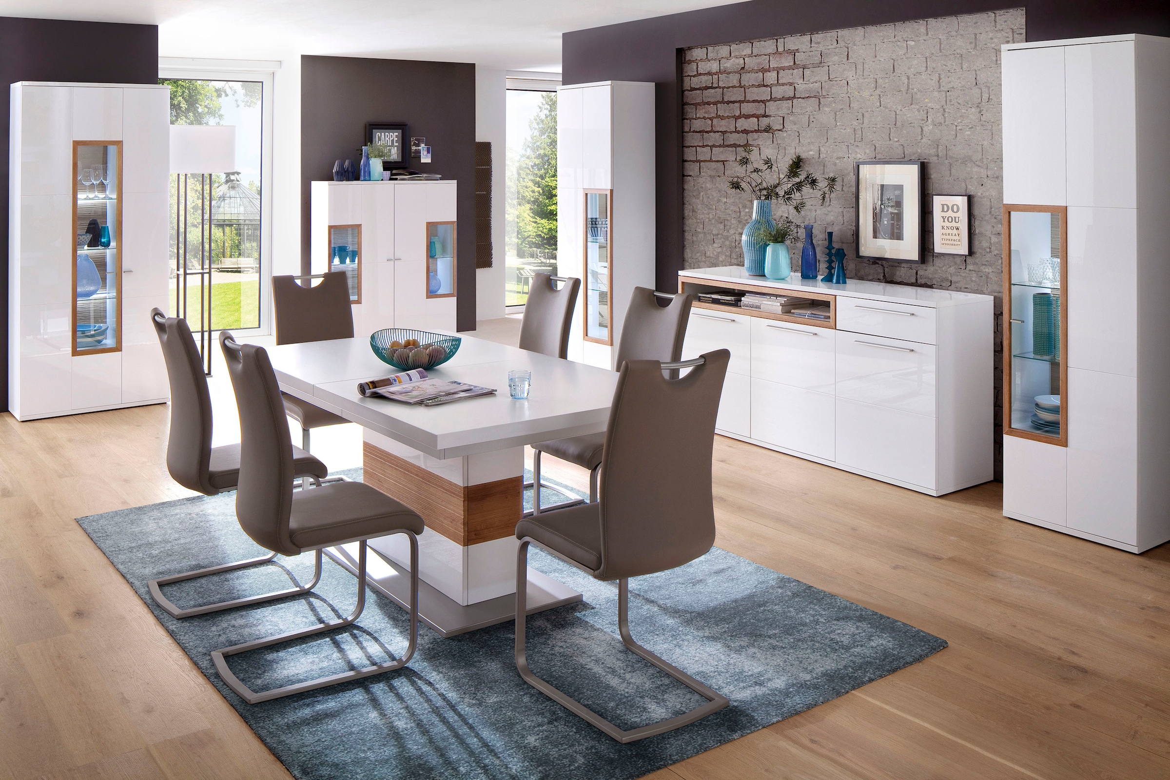 MCA furniture Freischwinger »Paulo« (Set) 4 Stk.Stuhl belastbar bis 120 kg