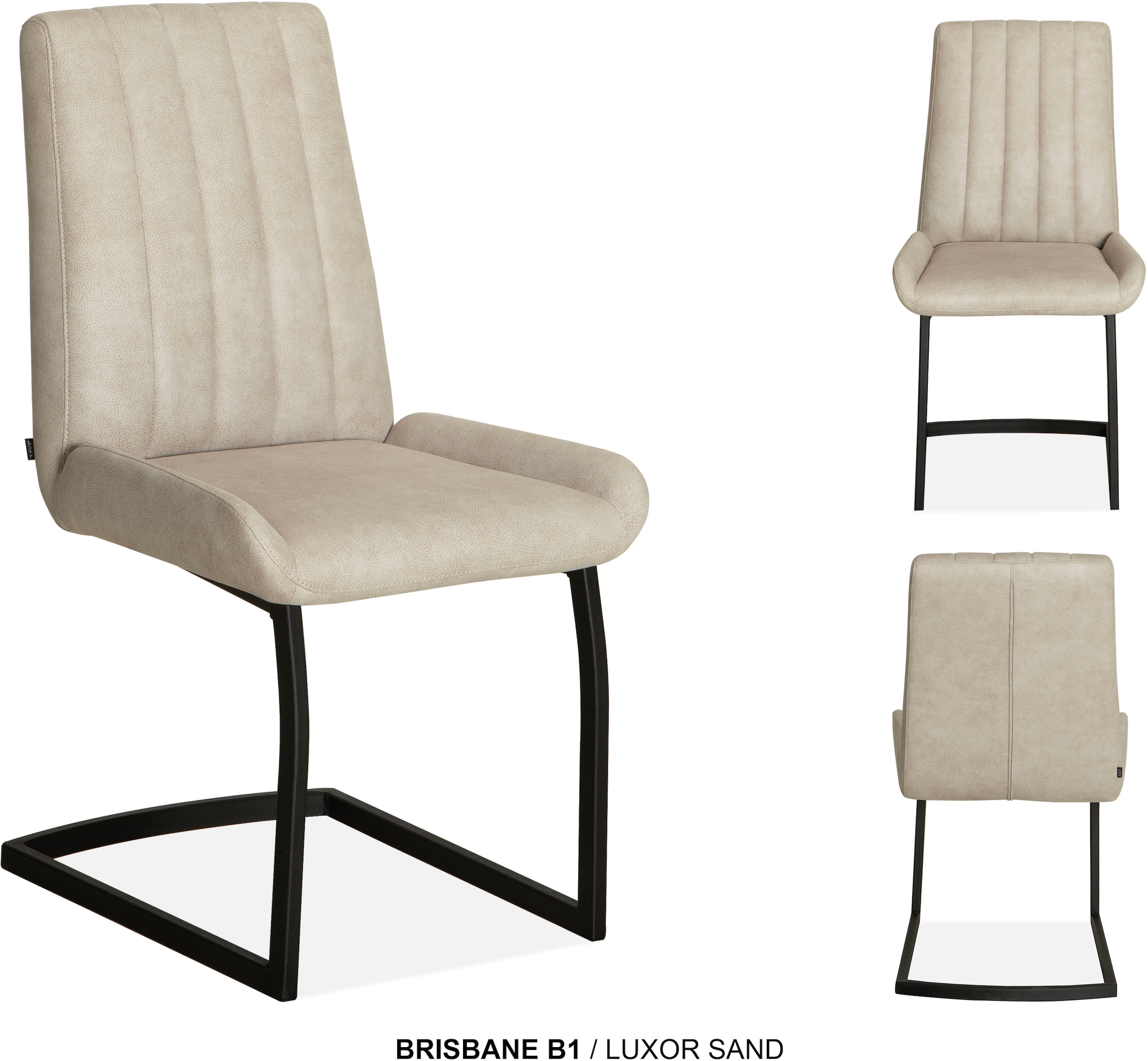 OMG Design Esszimmerstuhl »Brisbane« (Set) 1 Stk.Esszimmerstuhl, pflegeleichter Bezug