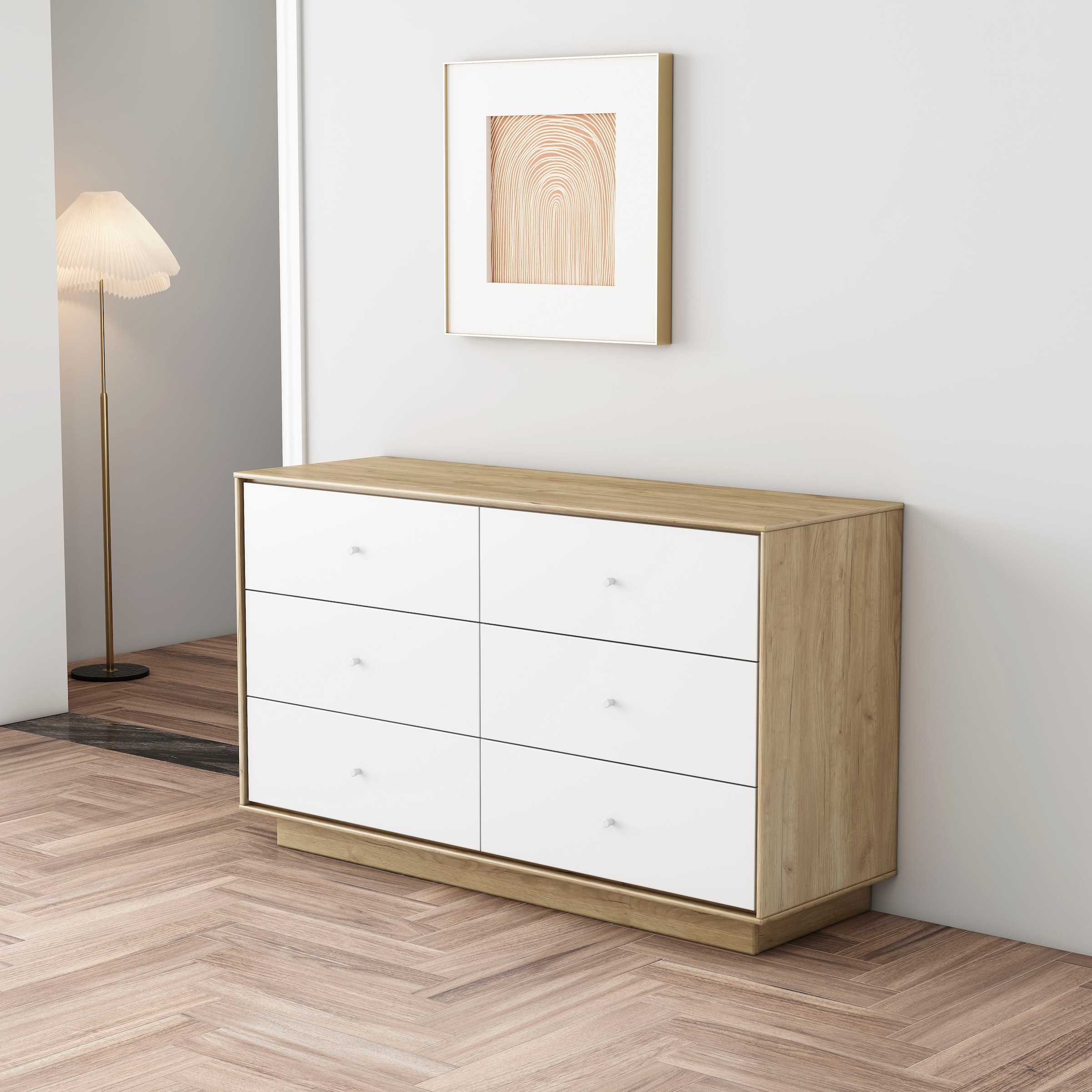 OTTO home Kommode »Blaire« kratzfeste Melaminoberfläche, ABS-Kanten und FSC-zertifiziertem Holz