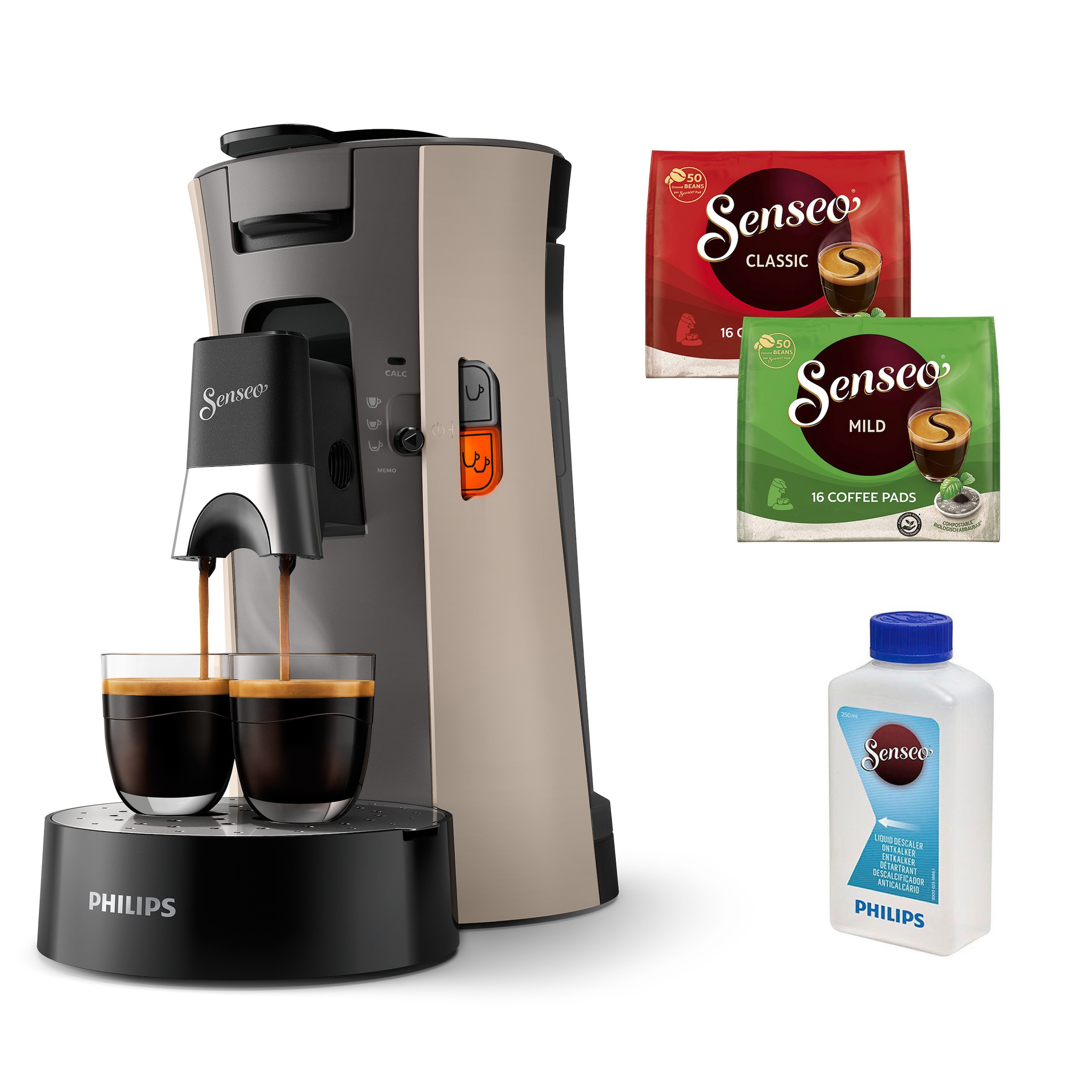 Kaffeepadmaschine »Select CSA240/30, mit drei Kaffee-Einstellungen«, aus 21% rec....