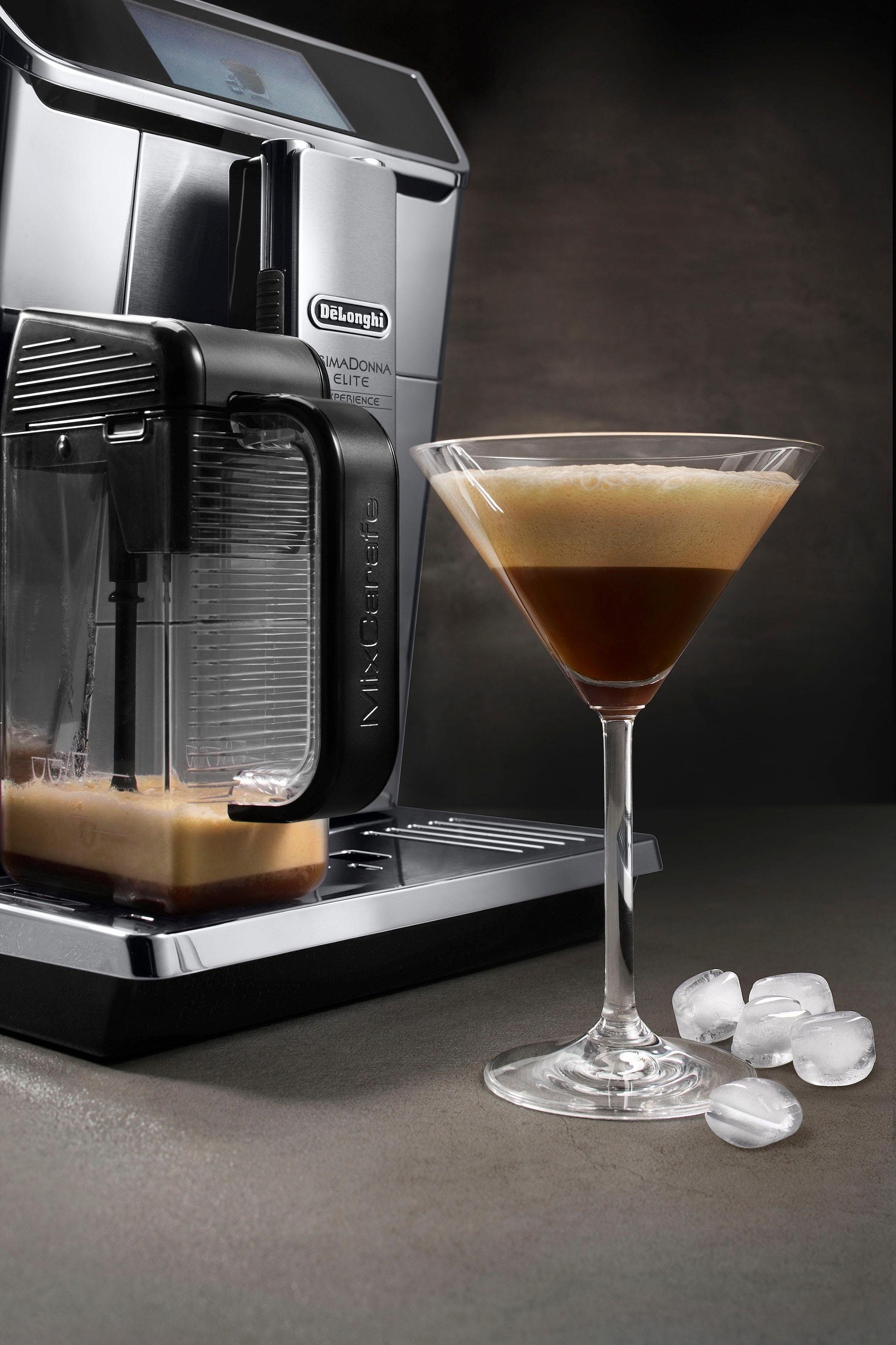 De'Longhi Kaffeevollautomat »PrimaDonna Elite Experience ECAM 656.85.MS«, auch für Kaltgetränkevariationen