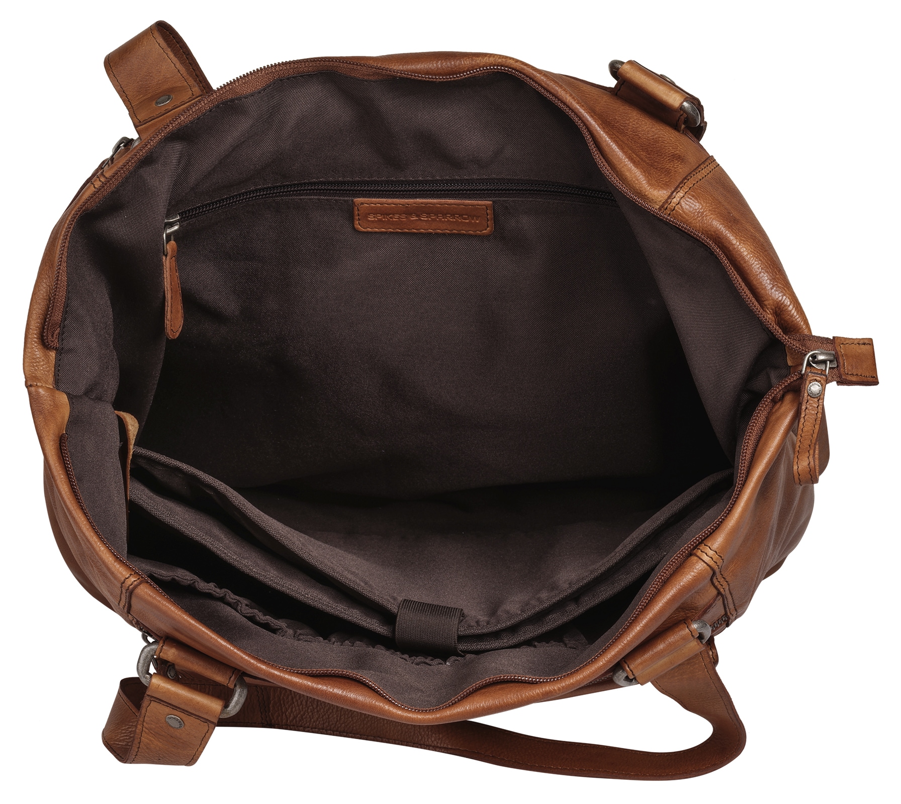 Spikes & Sparrow Shopper echt Leder