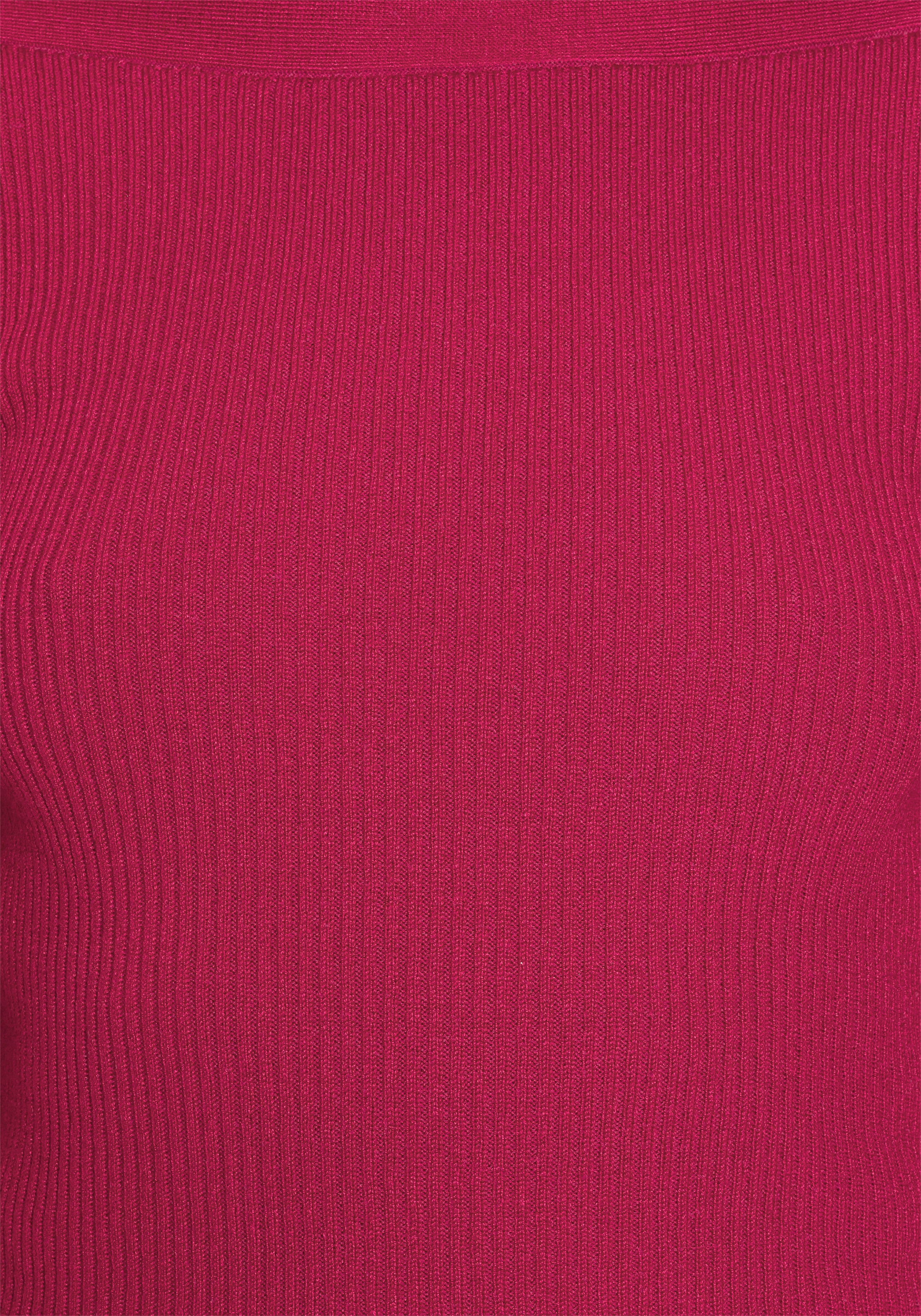 Melrose Strickpullover, aus Rippqualität mit Knöpfen