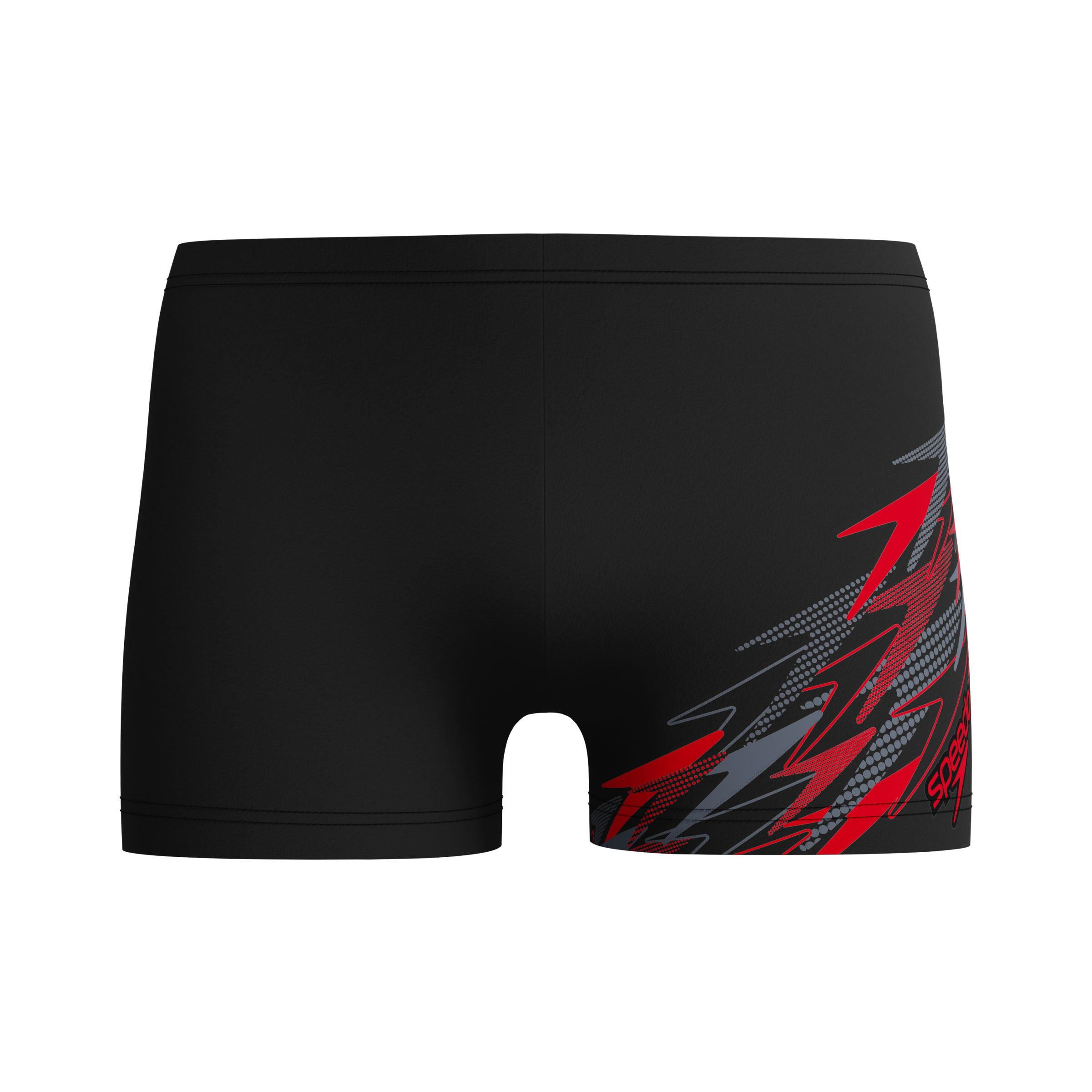 Speedo Badehose mit Plastisol-Wellengrafik, formbeständig, schnell trocknend