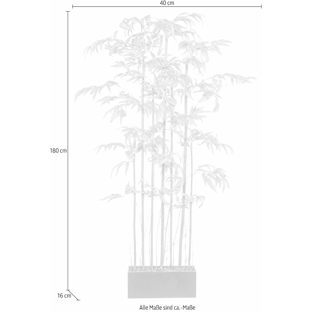 Creativ green Kunstbambus »Bambus Raumteiler«