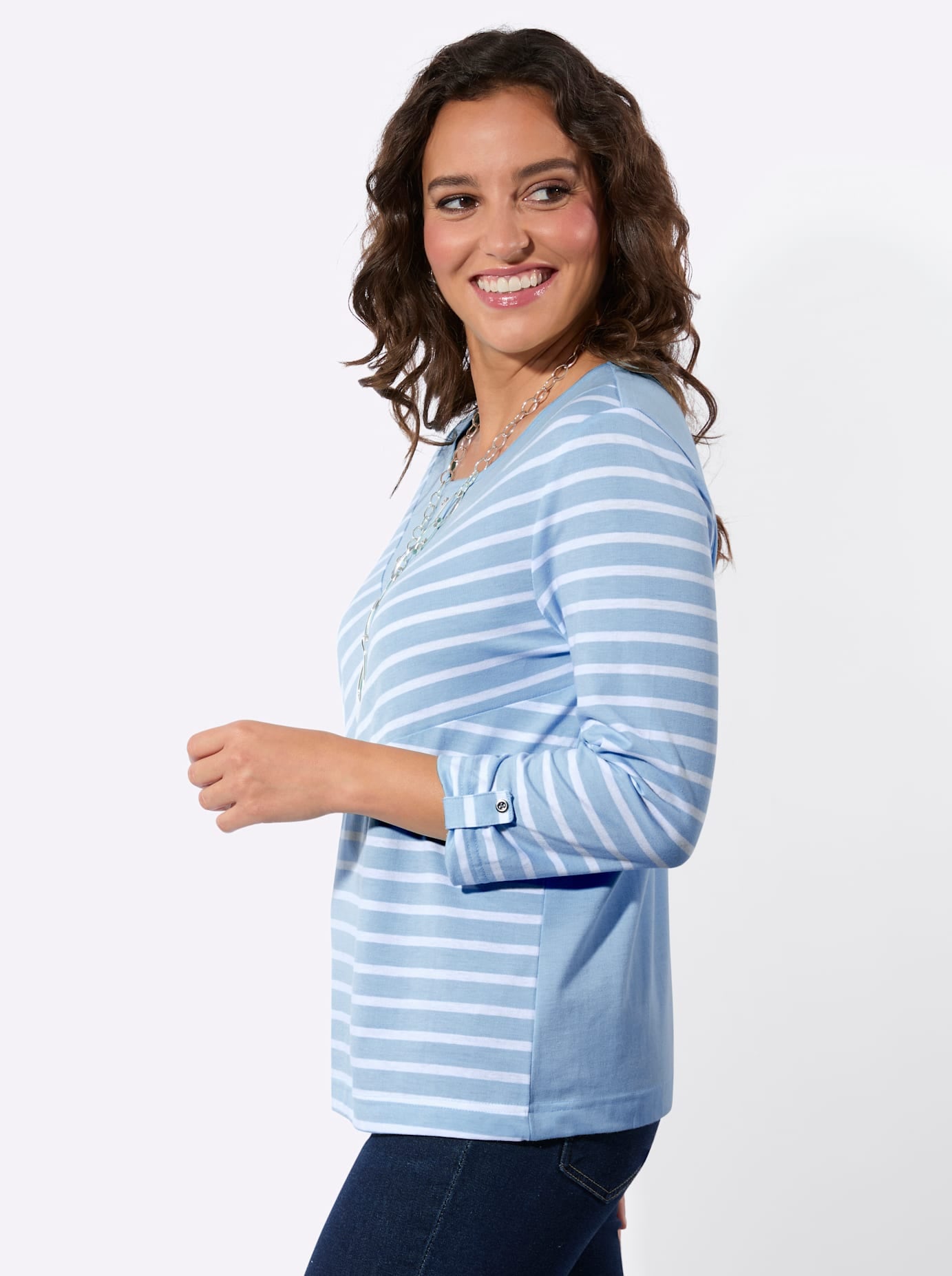 Casual Looks 3/4-Arm-Shirt »Ringelshirt« 1 tlg.