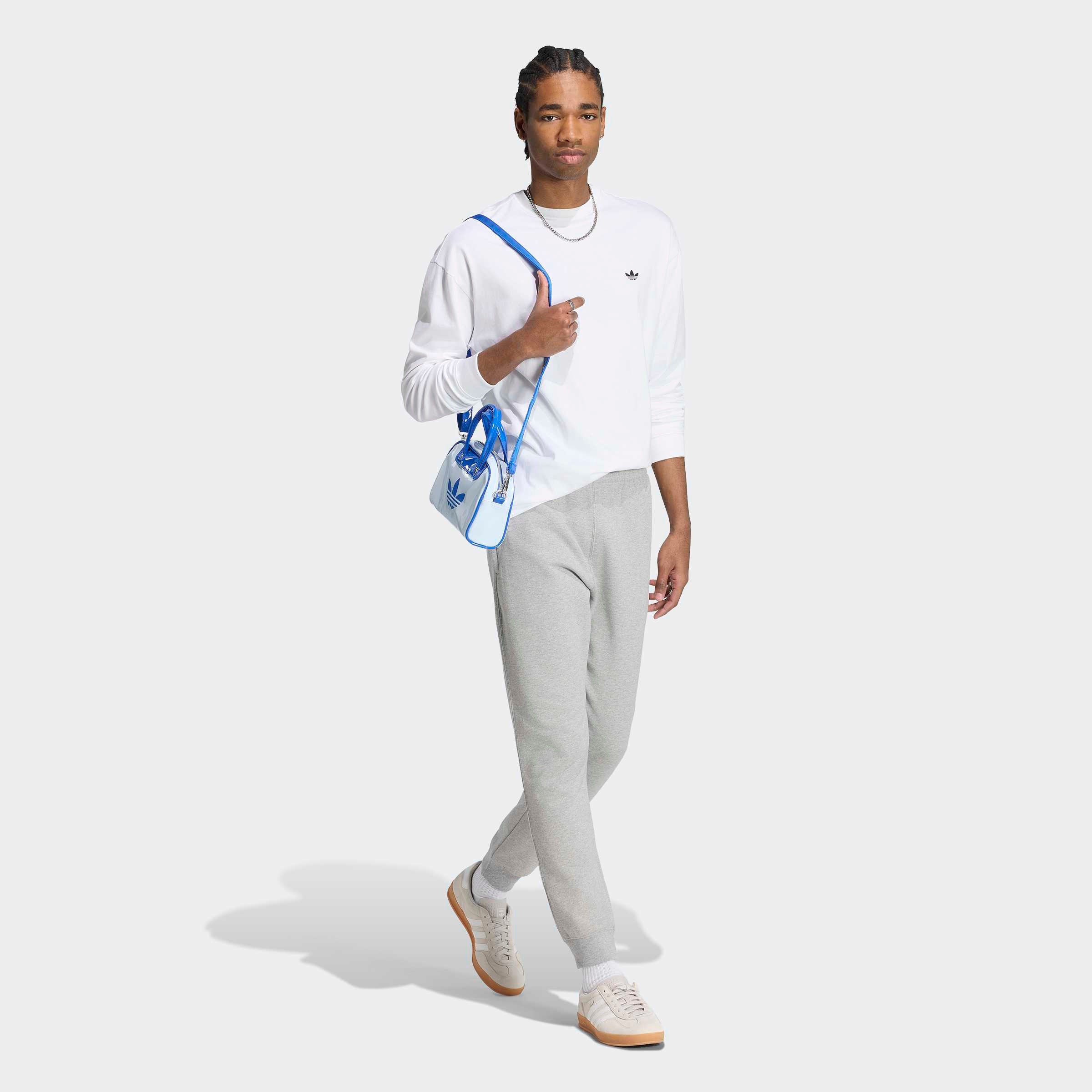 adidas Originals T-Shirt »TREFOIL ESSENTIALS LONGSLEEVE« mit Rundhalsausschnitt, in normaler Länge, Kurzarmdesign