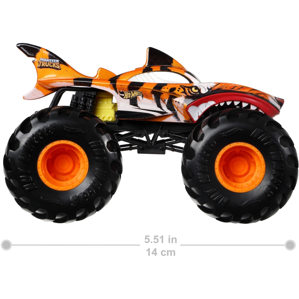 Hot Wheels Spielzeug-Monstertruck »Die-Cast Tiger Shark, 1:24«