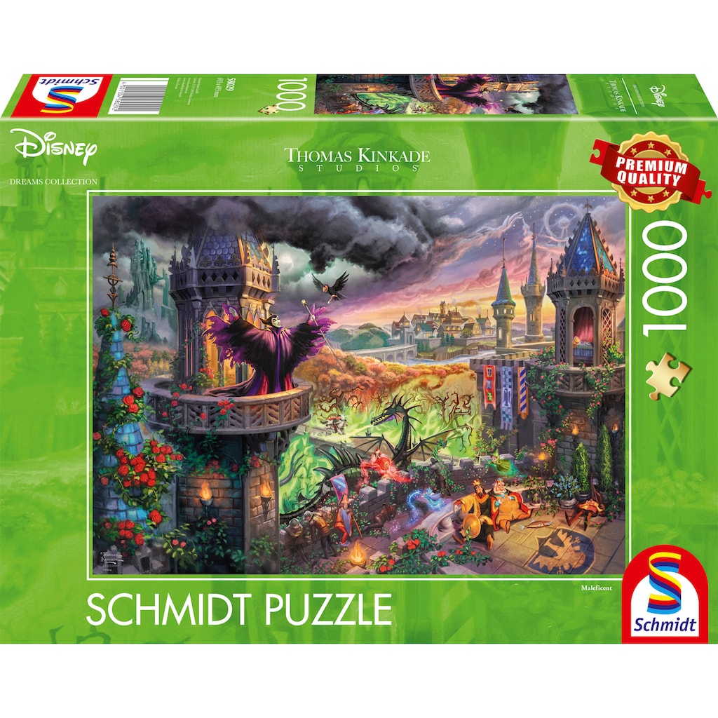 Schmidt Spiele Puzzle »Disney Maleficent von Thomas Kinkade«, Made in Europe