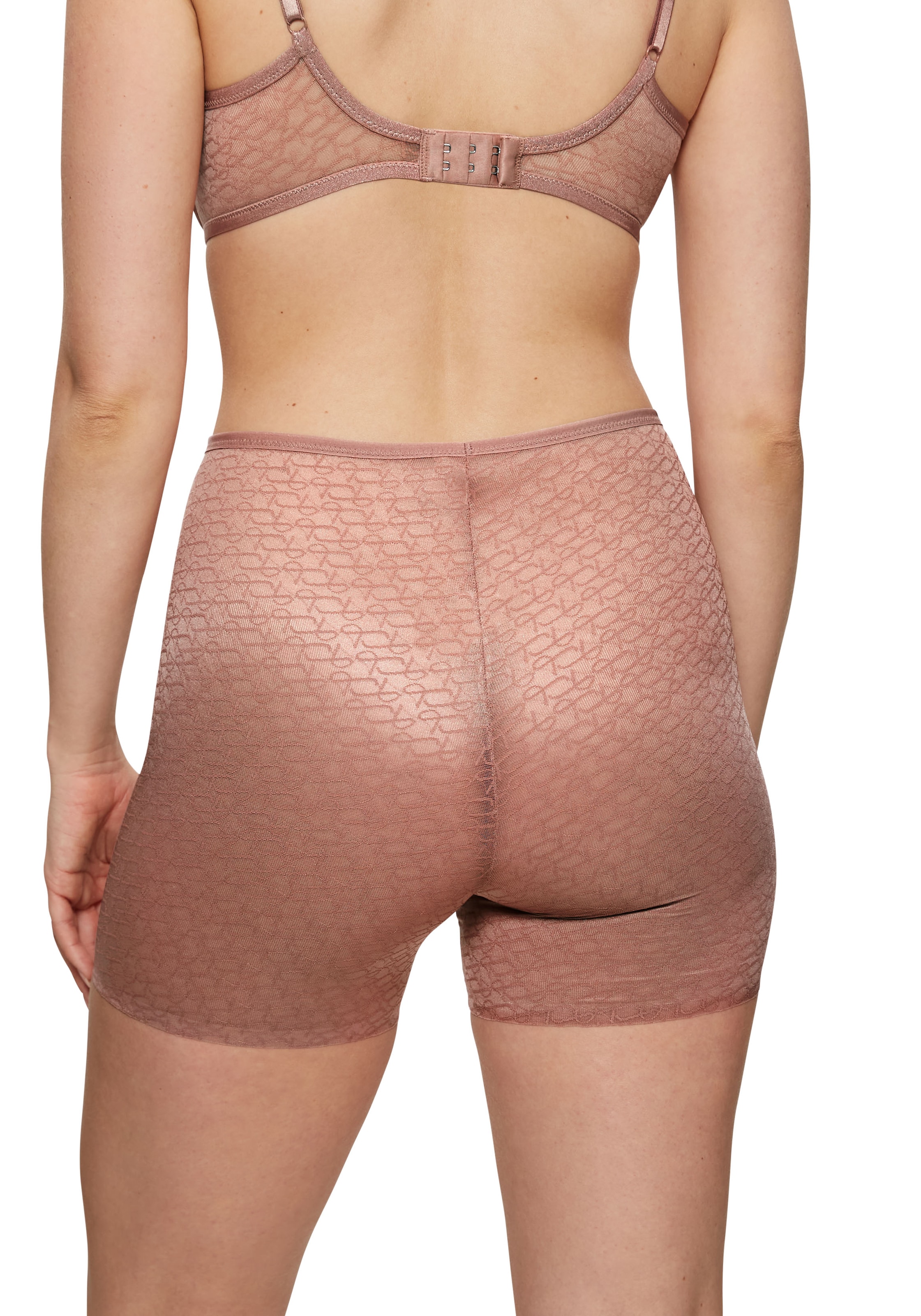 Triumph Lange Unterhose »Signature Sheer«, weich, extra dünner Bund, elastisch, Monogramm-Design