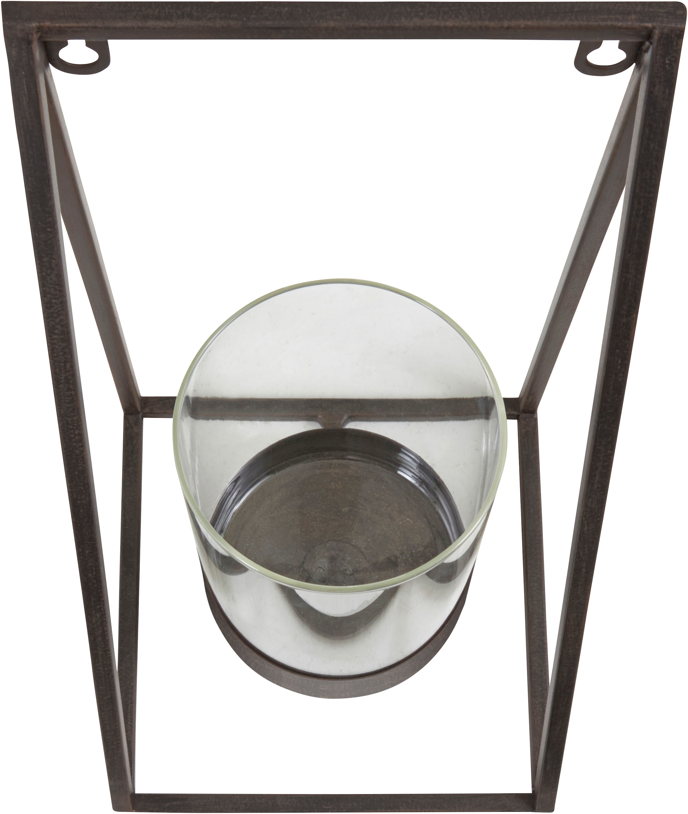 OTTO home Wandkerzenhalter »Industrial Candleholder« Industrial, modern, Metall, schwarz
