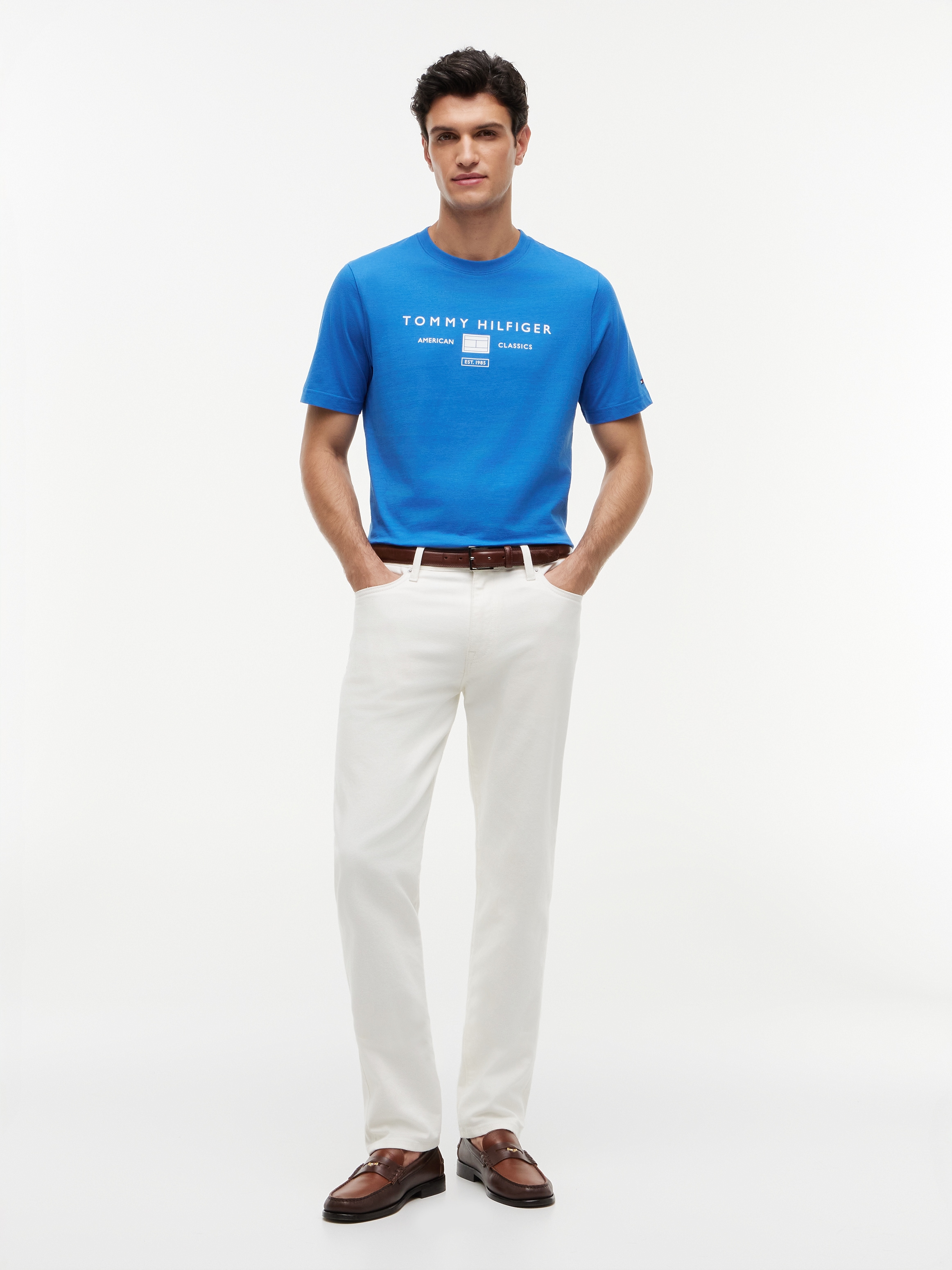 Tommy Hilfiger T-Shirt »BRAND LOVE MONO STACK« aus Jersey mit Logo