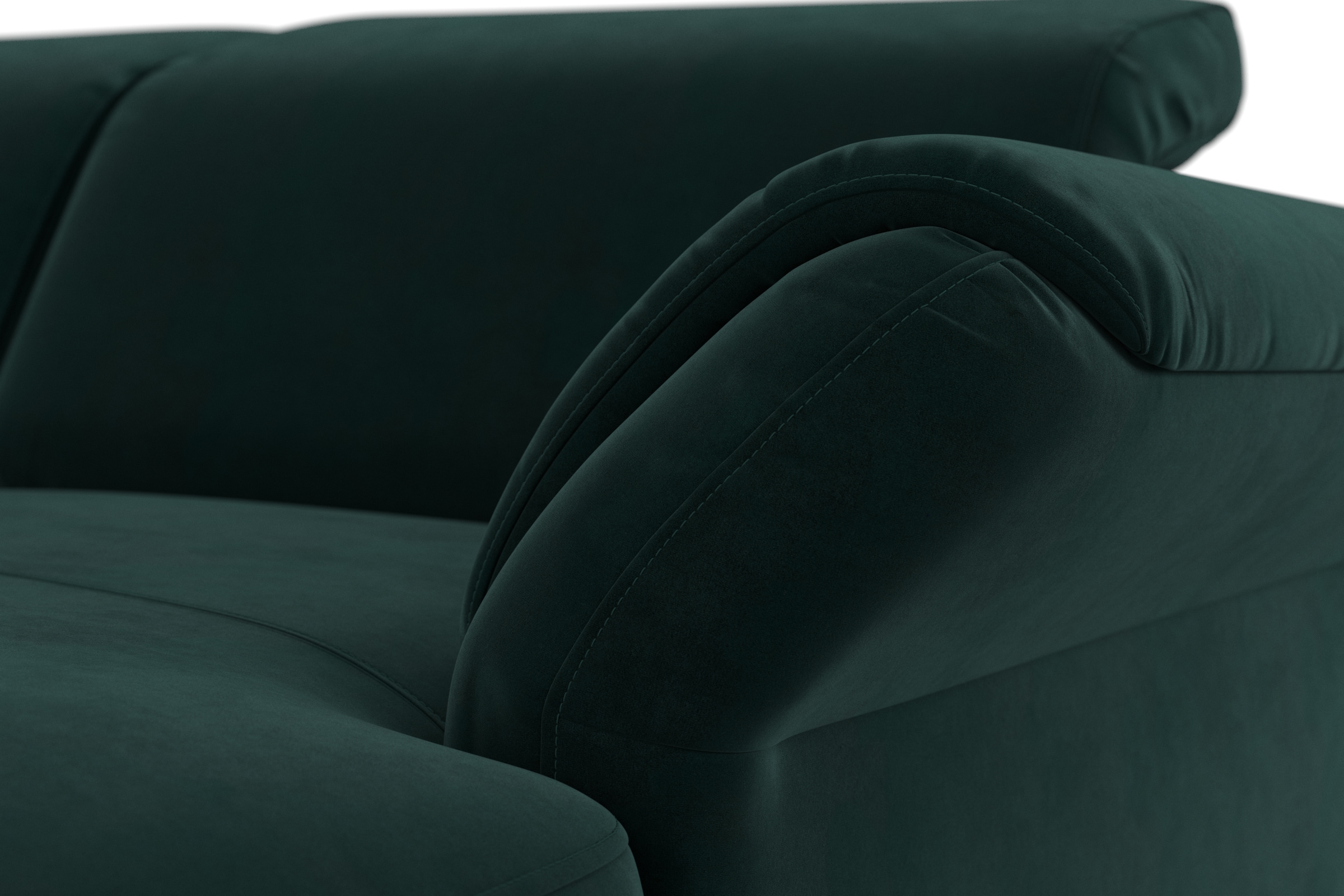 sit&more Wohnlandschaft »Apulia U-Form«, wahlweise Bettfunktion, Bettkasten und Kopf- und Armteilverstellung