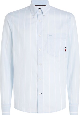 Tommy Hilfiger Langarmhemd »OXFORD STRIPE RF SHIRT«, mit Button-down-Kragen kaufen