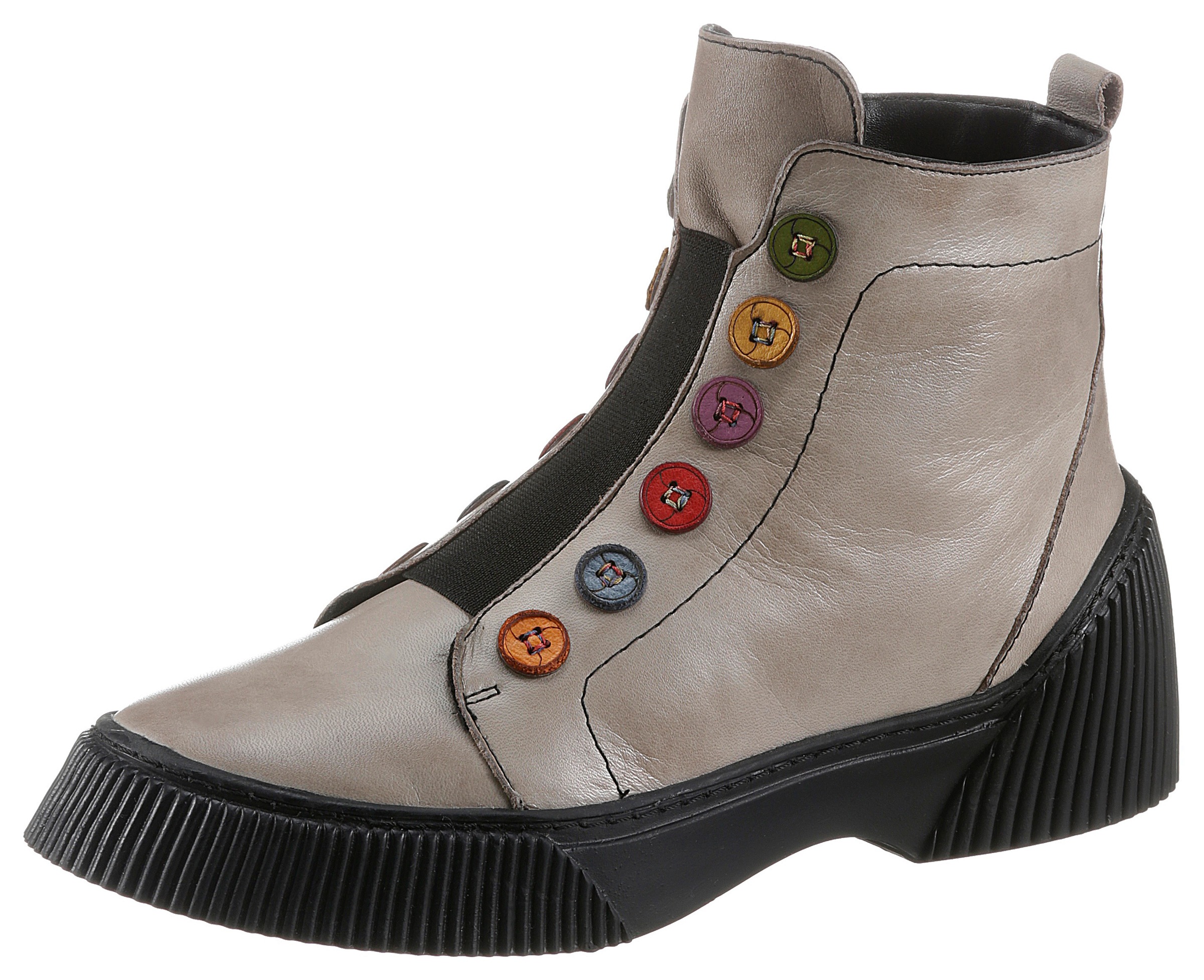 Gemini Stiefelette »Kessy«, mit bunter Knopf-Verzierung, Weite G kaufen