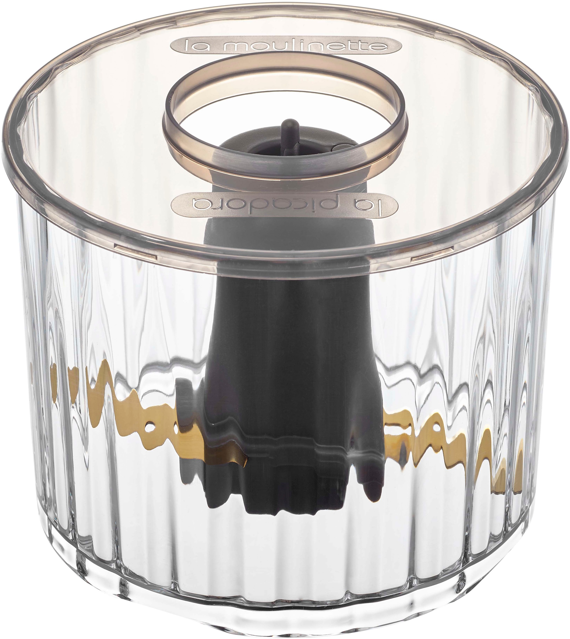 Moulinex Zerkleinerer »DP8108 Moulinette Ultimate«, 1000 W, 550 ml Kapazität, Easy-Press-System, Powelix-Klingen