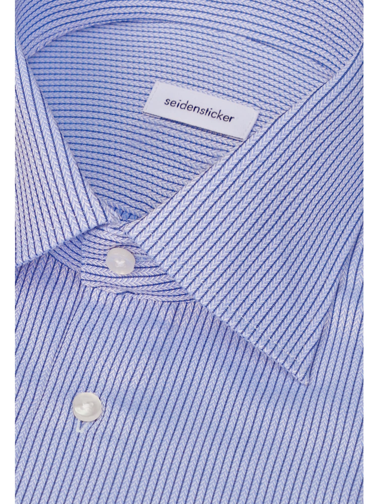 seidensticker Businesshemd »Schwarze Rose« Regular 1/1 Kentkragen Gestreift