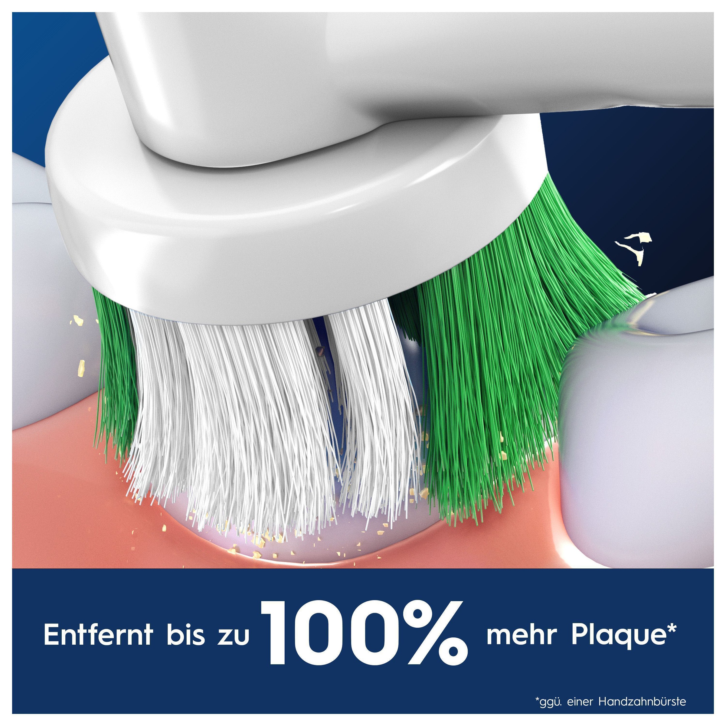 Oral-B Aufsteckbürsten »Pro Precision Clean« X-förmige Borsten