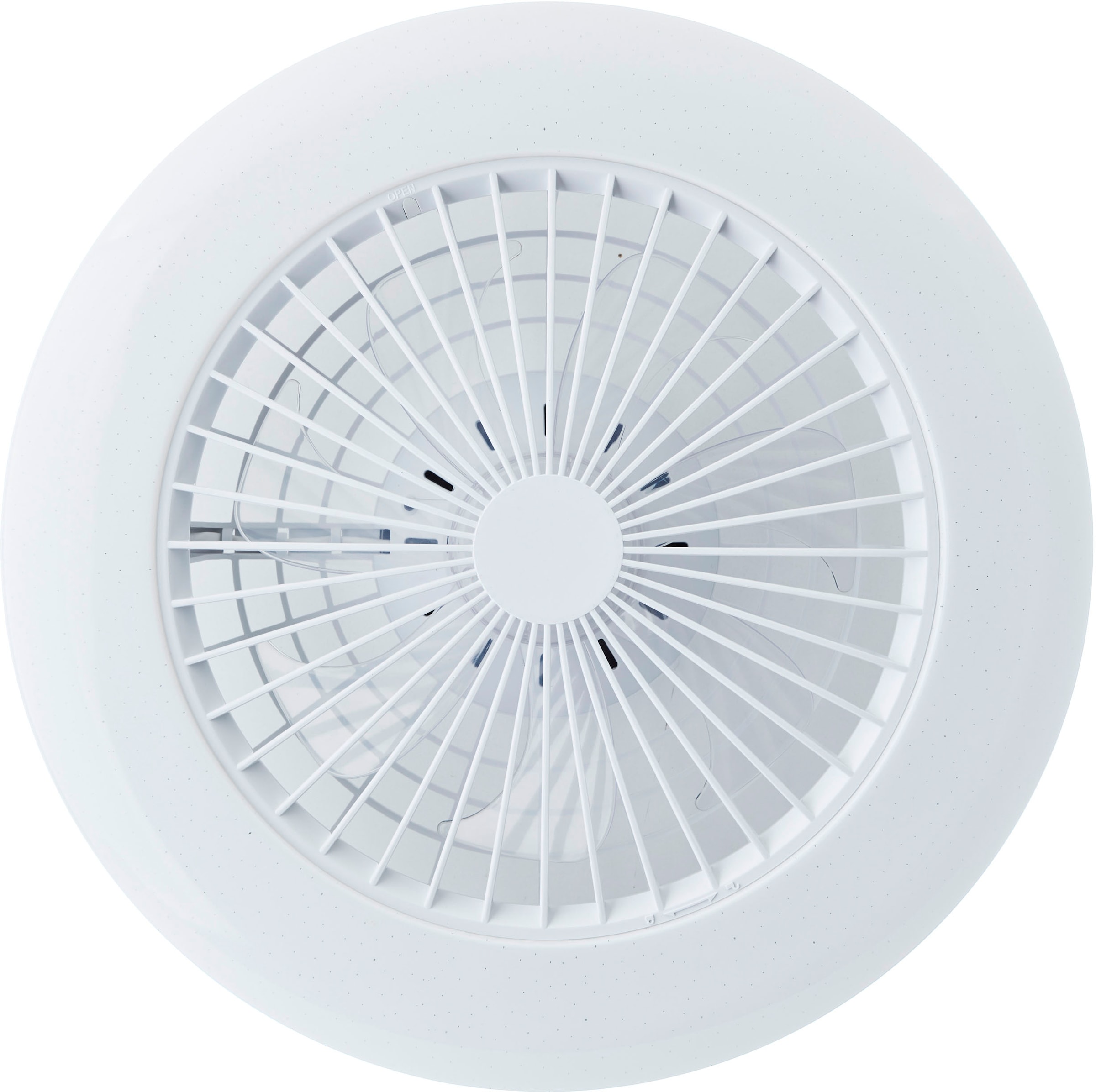 Brilliant LED Deckenleuchte »Salerno« 1 Stk. RGB | warmweiß - kaltweiß LED Leuchte, Ventilator, digitales RGB, 49 cm, 4700 lm, 3000-6500 K