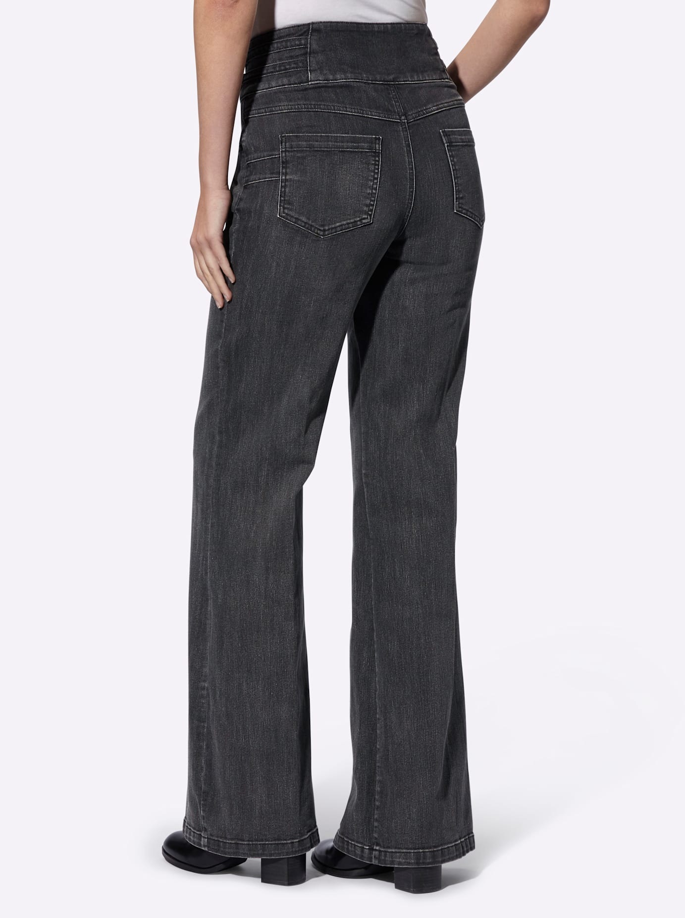 heine Bootcut-Jeans, (1 tlg.)