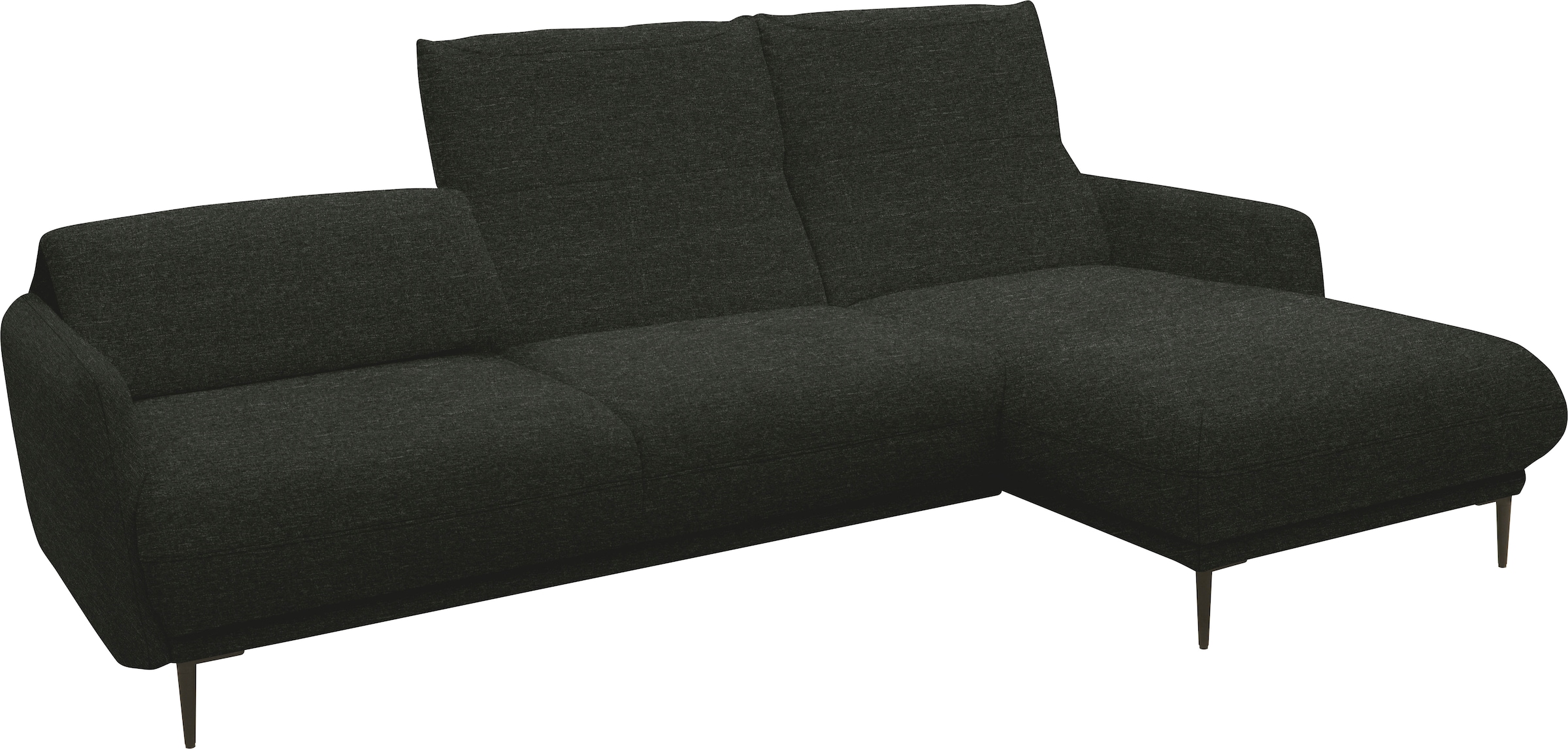 andas Ecksofa »Skovsende Sitzbreite 245 cm, Rückenlehne stufenlos hochklappbar für«, individuellen Sitzkomfort Kopfteilverstellung, L-Form