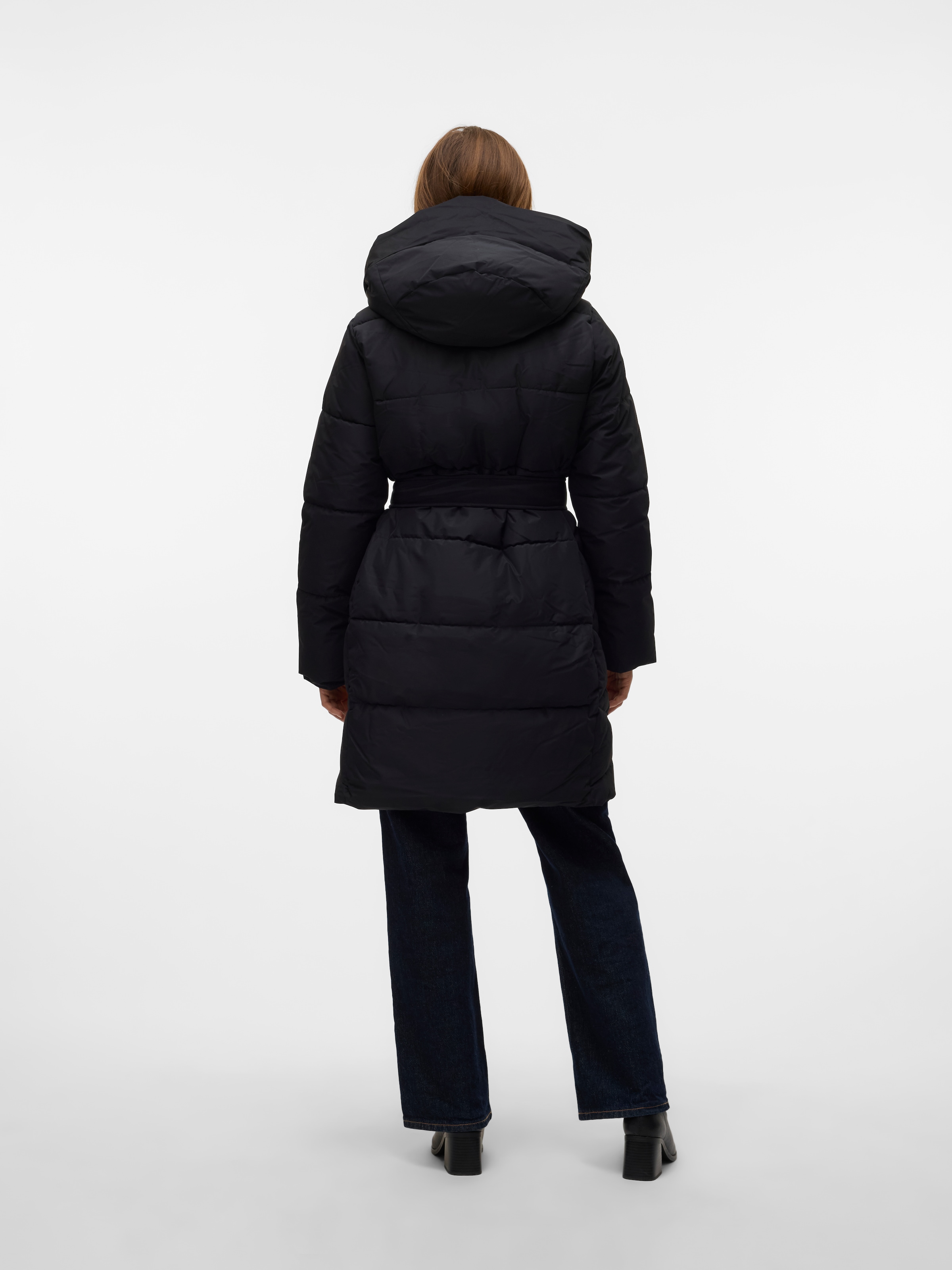 Vero Moda Steppmantel »VMLEONIEKATE COAT GA NOOS«, mit abnehmbarem Bindegürtel