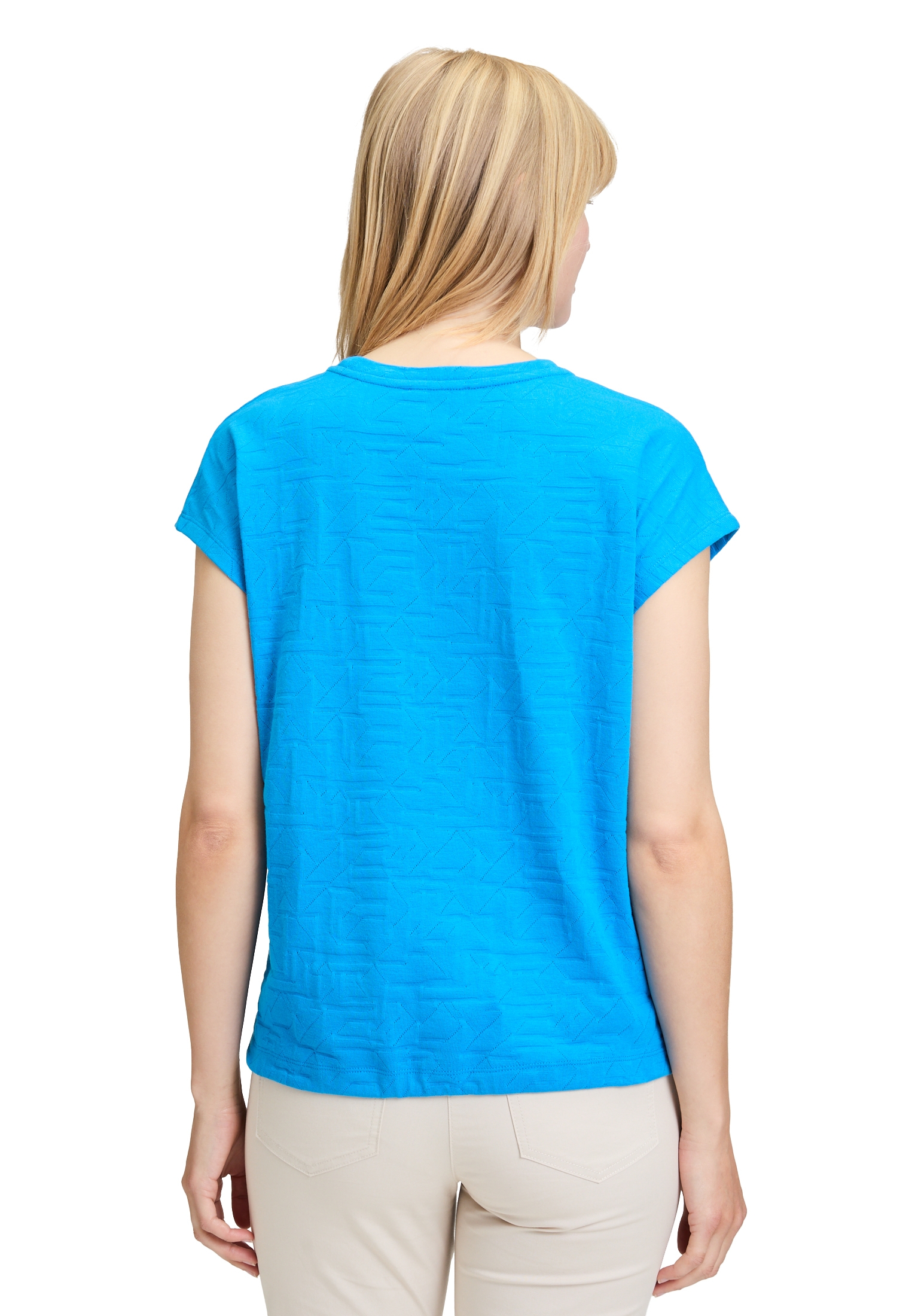 Betty Barclay Kurzarmshirt »Strukturshirt mit Tunnelzug«