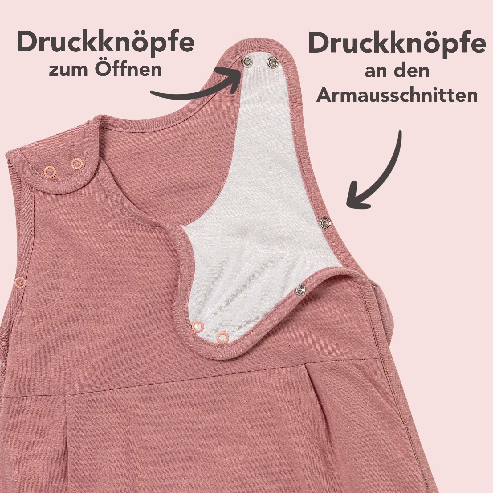 Schlummersack Babyschlafsack »Schlafsack ohne Füßen 1.0 Tog«