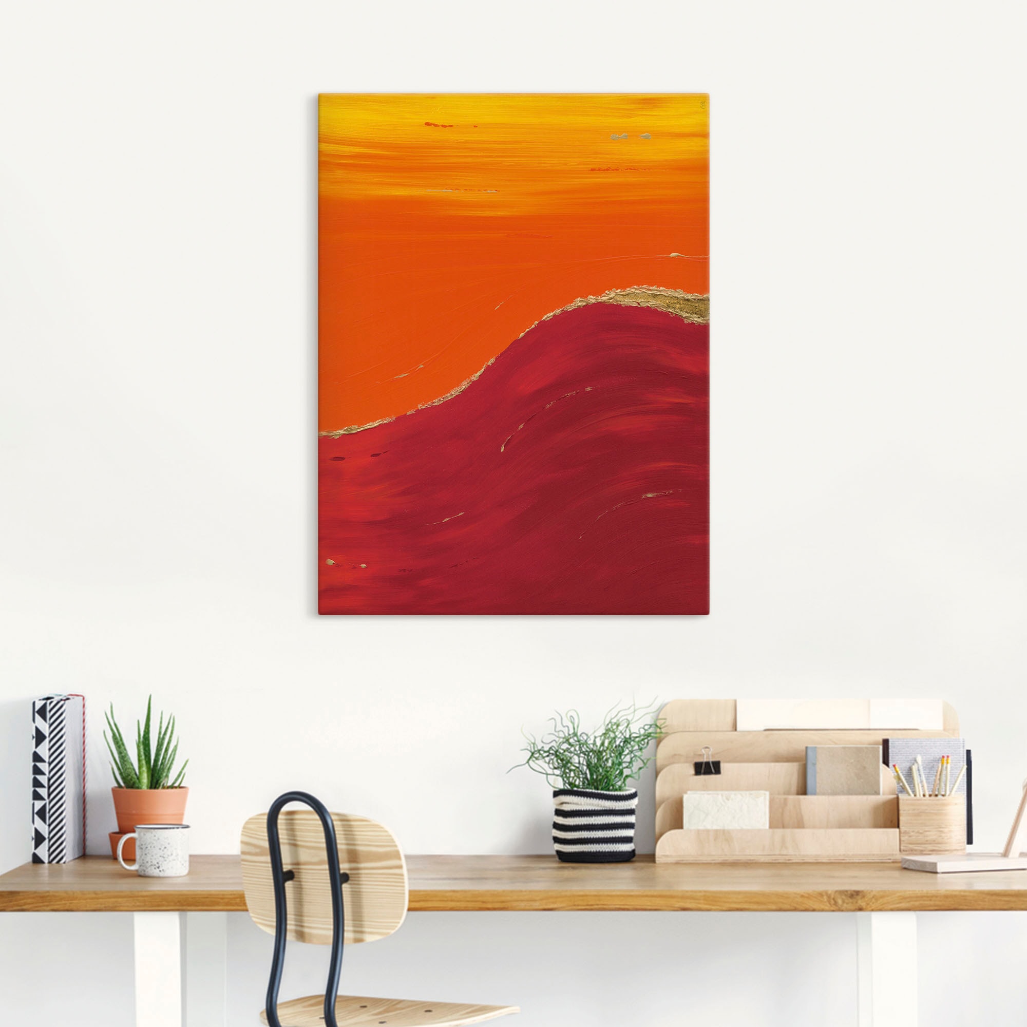 Artland Wandbild »Raum II«, Gegenstandslos, (1 St.), als Leinwandbild, Wandaufkleber in verschied. Größen