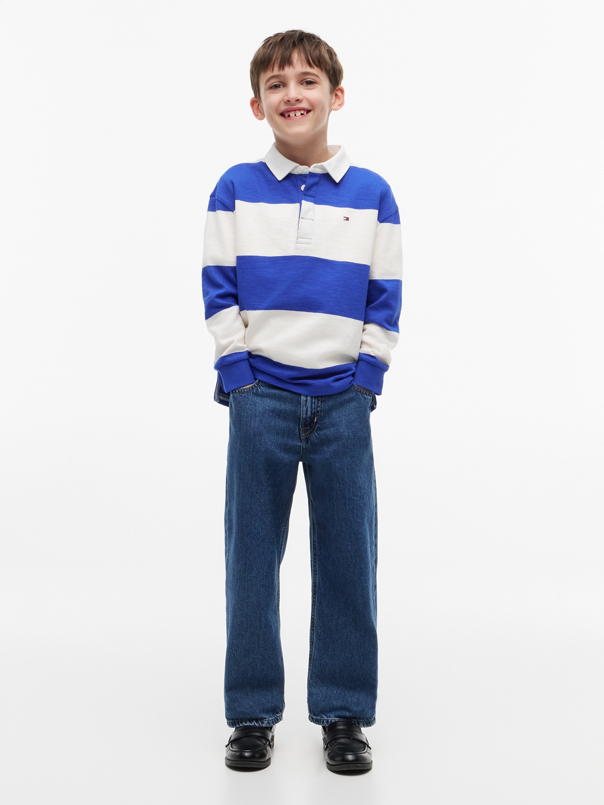 Tommy Hilfiger Langarm-Poloshirt Kinder bis 16 Jahre
