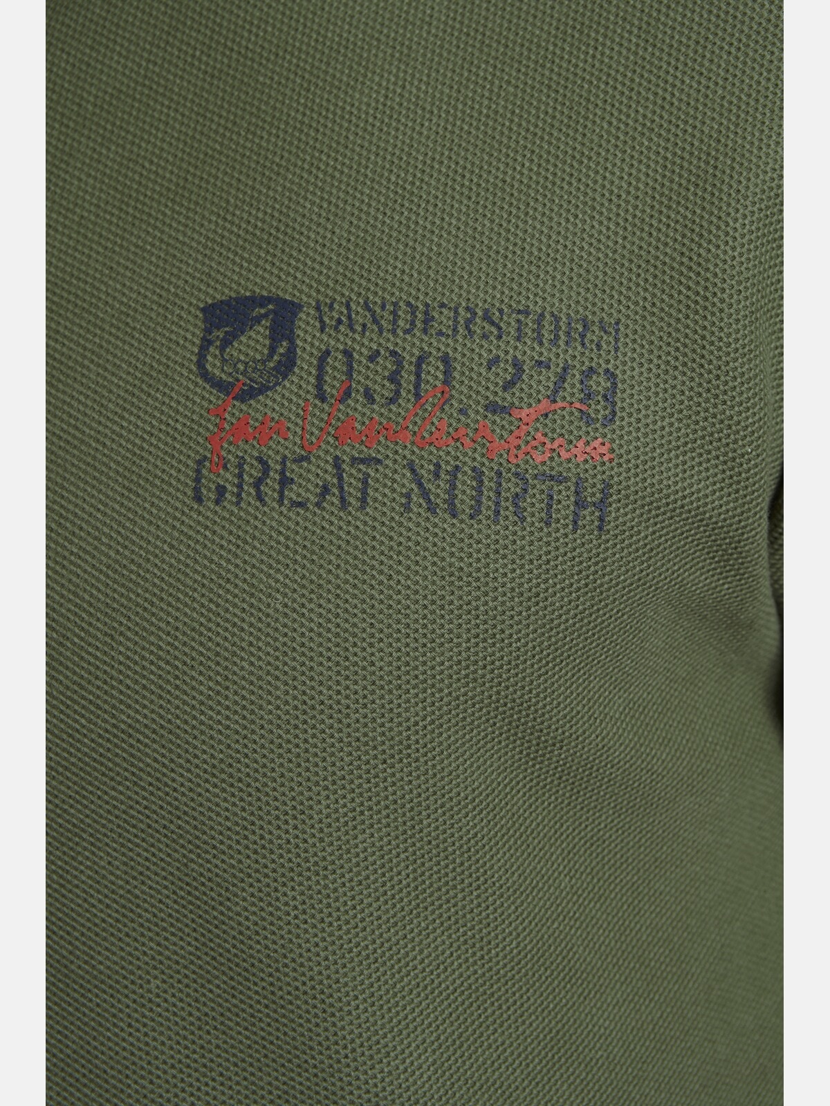 Jan Vanderstorm Langarm-Poloshirt »Langarmshirt IVOR«