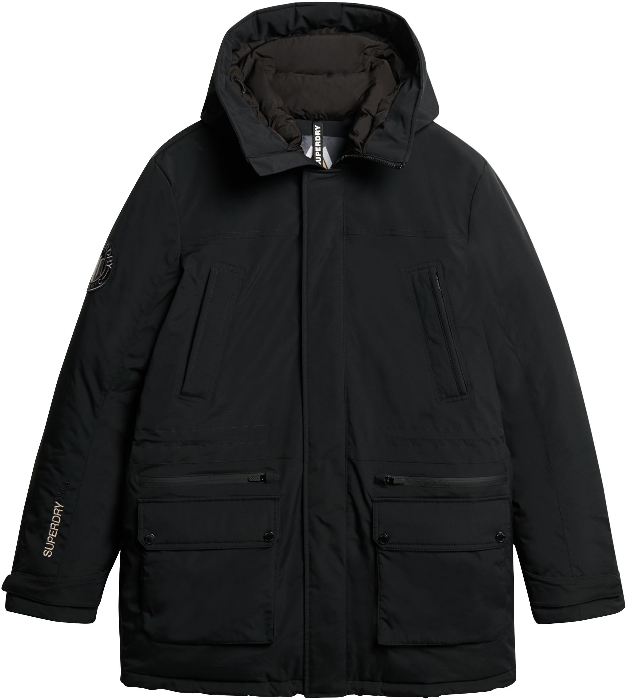 Superdry Steppjacke »City Padded Parka Jacket«, mit Kapuze