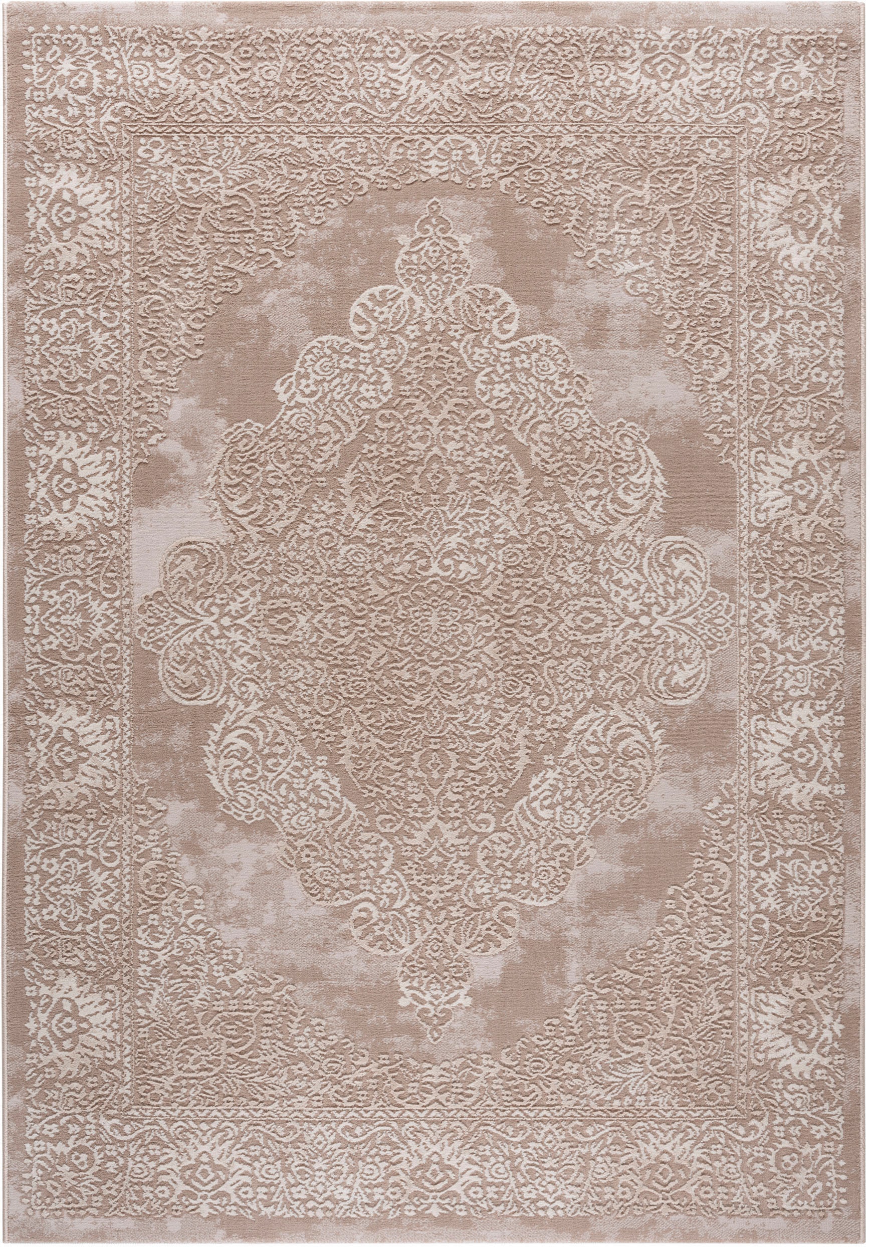 Sehrazat Teppich »Lexa 4000«, rechteckig, 9 mm Höhe, elegantes Vintage Design, prachtvoller 3D-Effekt