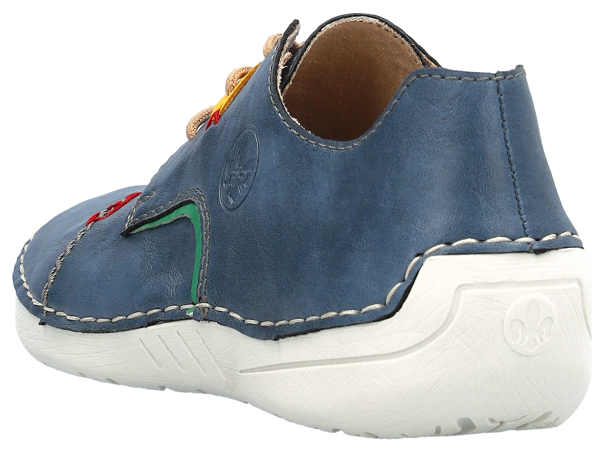 Rieker Sneaker, im Sportslook, Freizeitschuh, Halbschuh, Schnürschuh