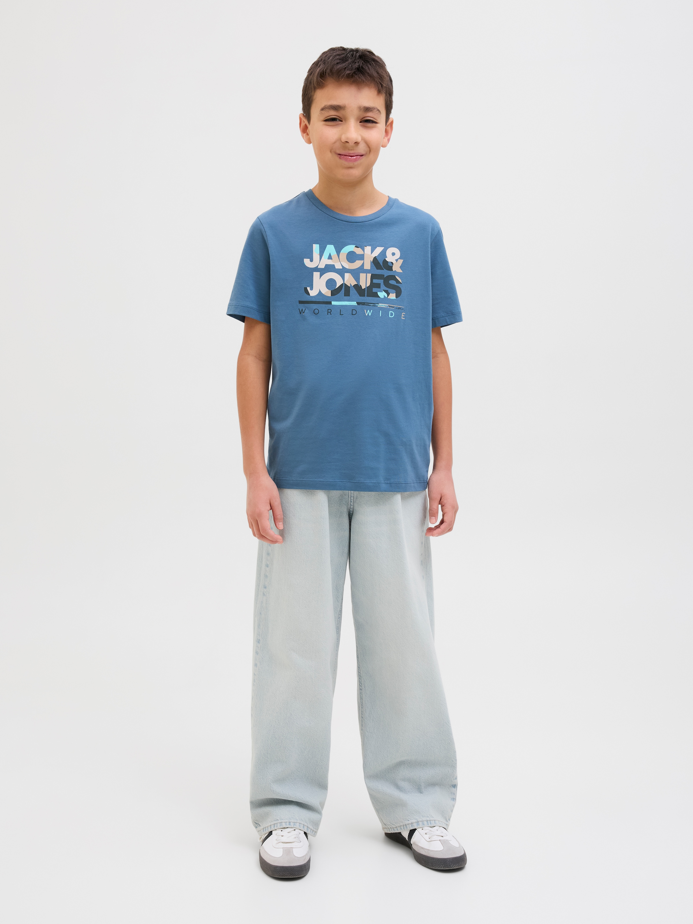 Jack & Jones Junior Relax-fit-Jeans »JJIRON JJORIGINAL SQ 205 NOOS JNR«