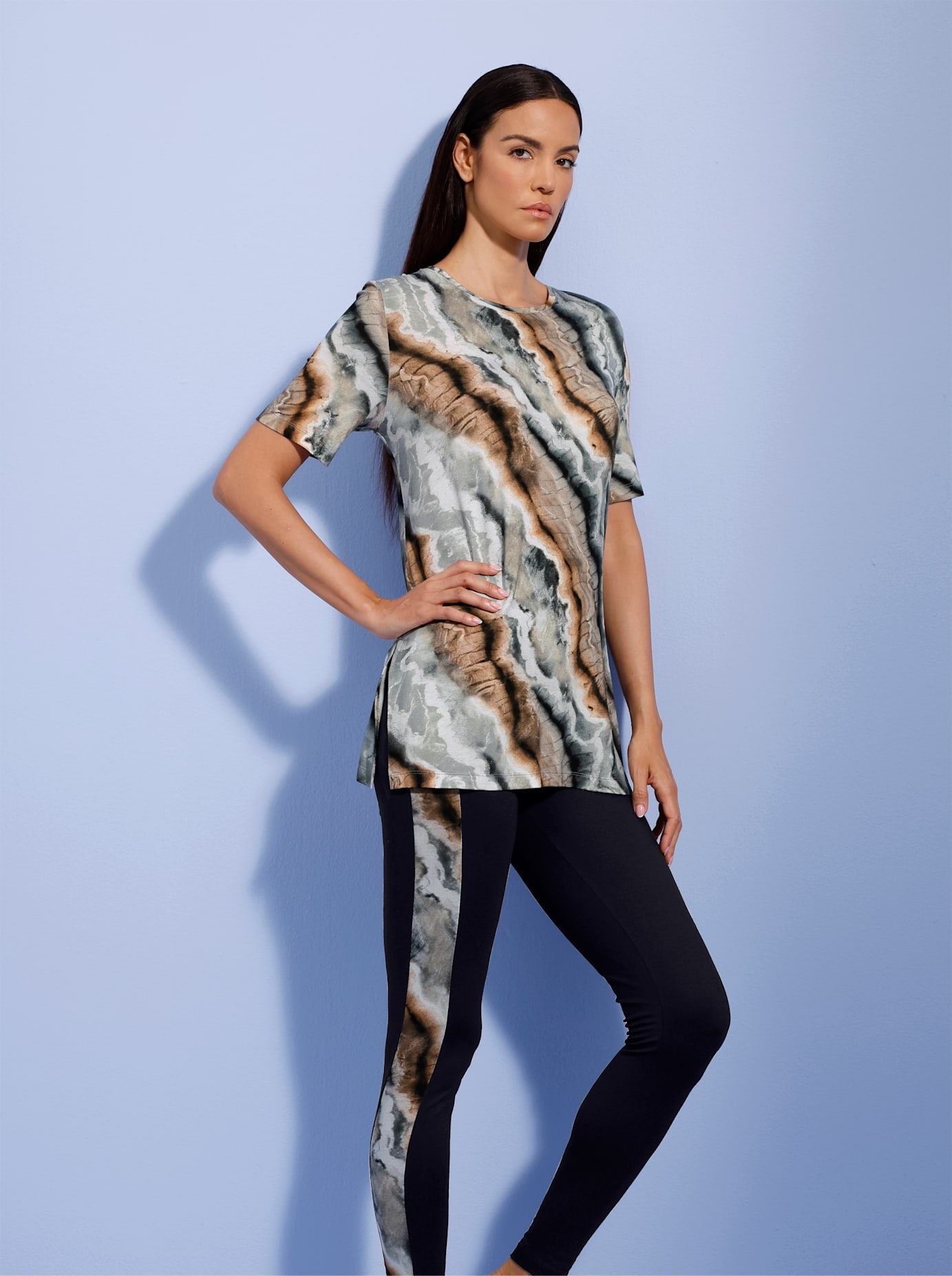 feel good Rundhalsshirt »Longshirt«, 1 tlg.
