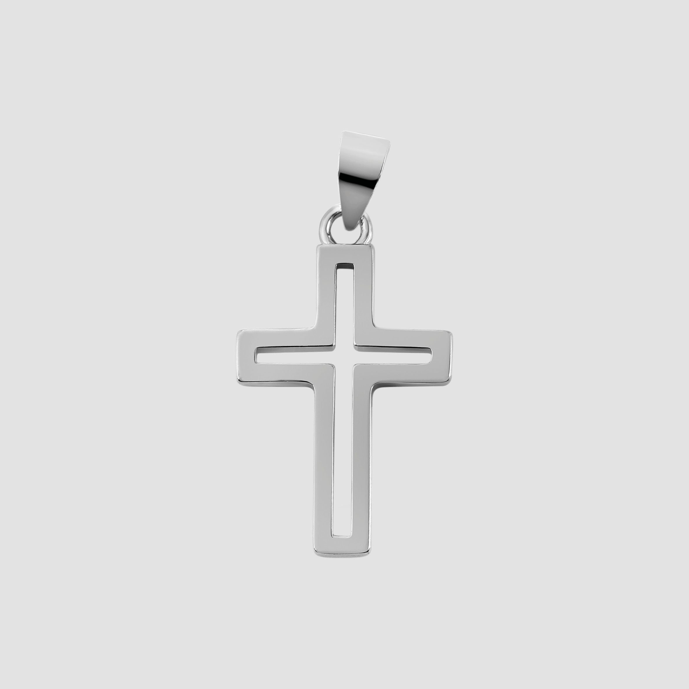 Adelia´s Kreuzanhänger »Unisex Anhänger ¿ Kreuz Kreuzanhänger aus 925 Silber«