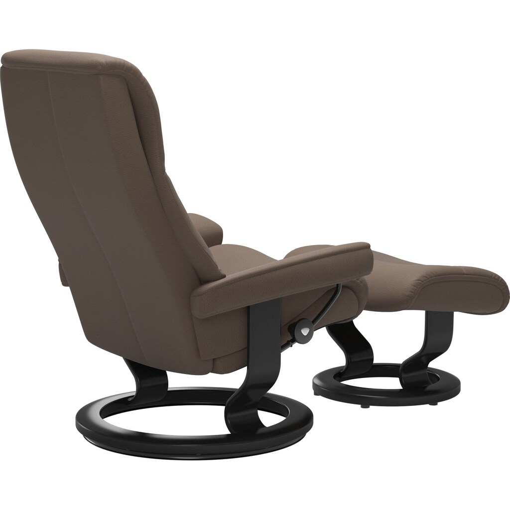 Stressless® Relaxsessel »View«, (Set, Relaxsessel mit Hocker)