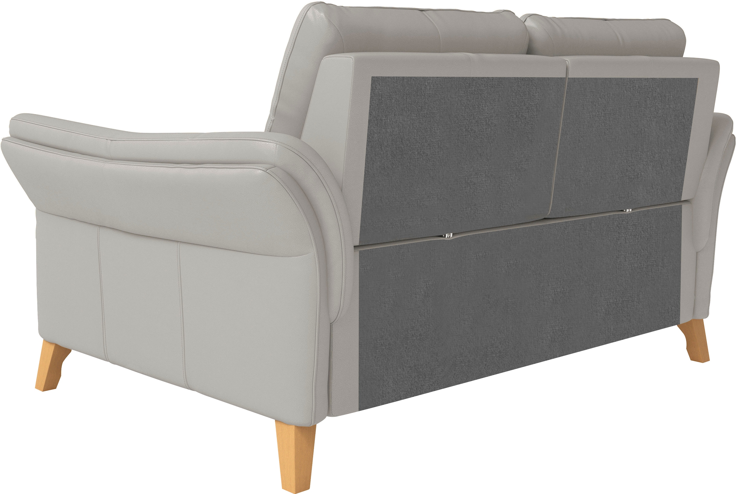 sit&more 2-Sitzer »Göteborg«, inklusive Sitztiefenverstellung und Federkern