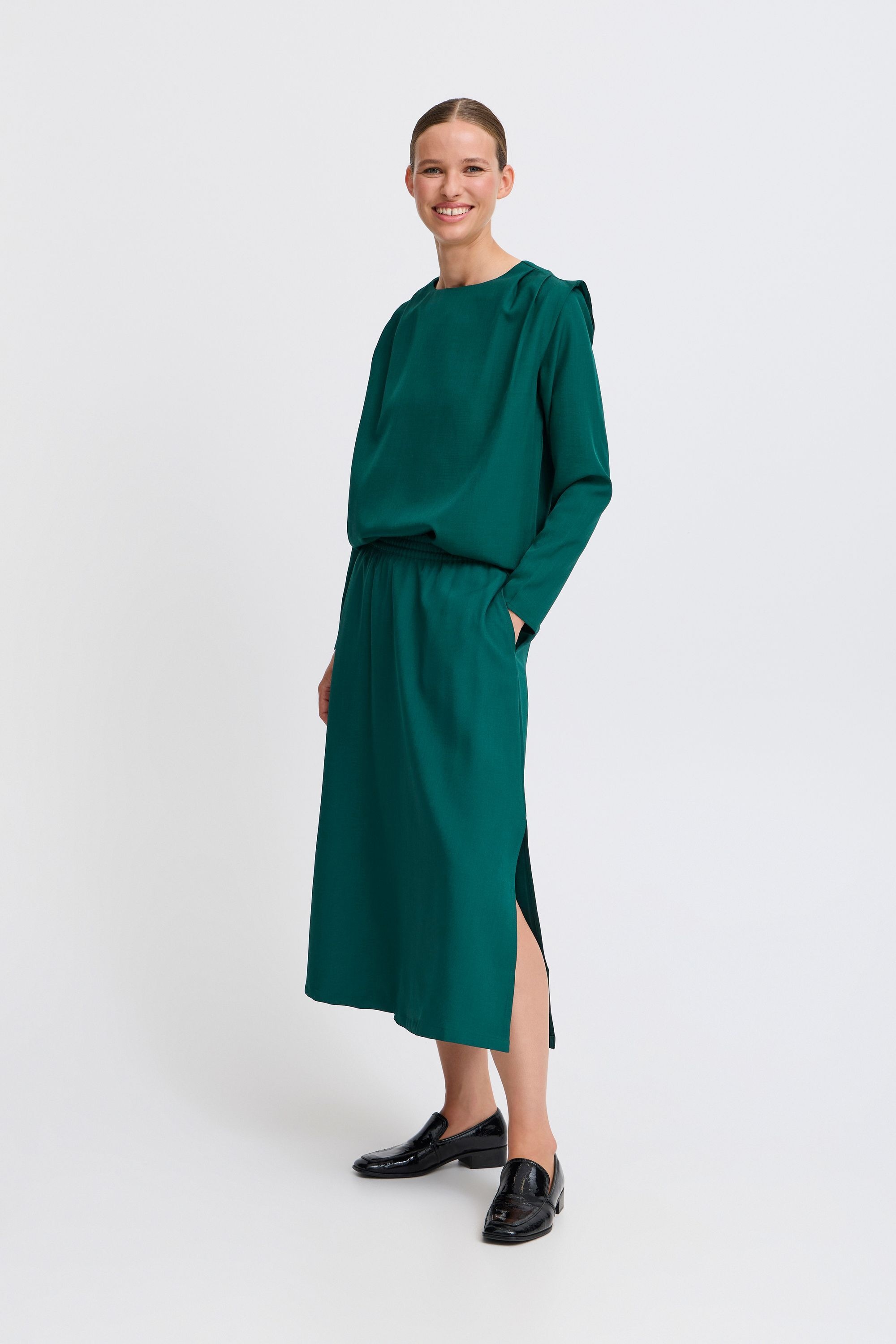 b.young A-Linien-Rock »A-Linien-Rock BYMMMIDDE LONG SKIRT -«