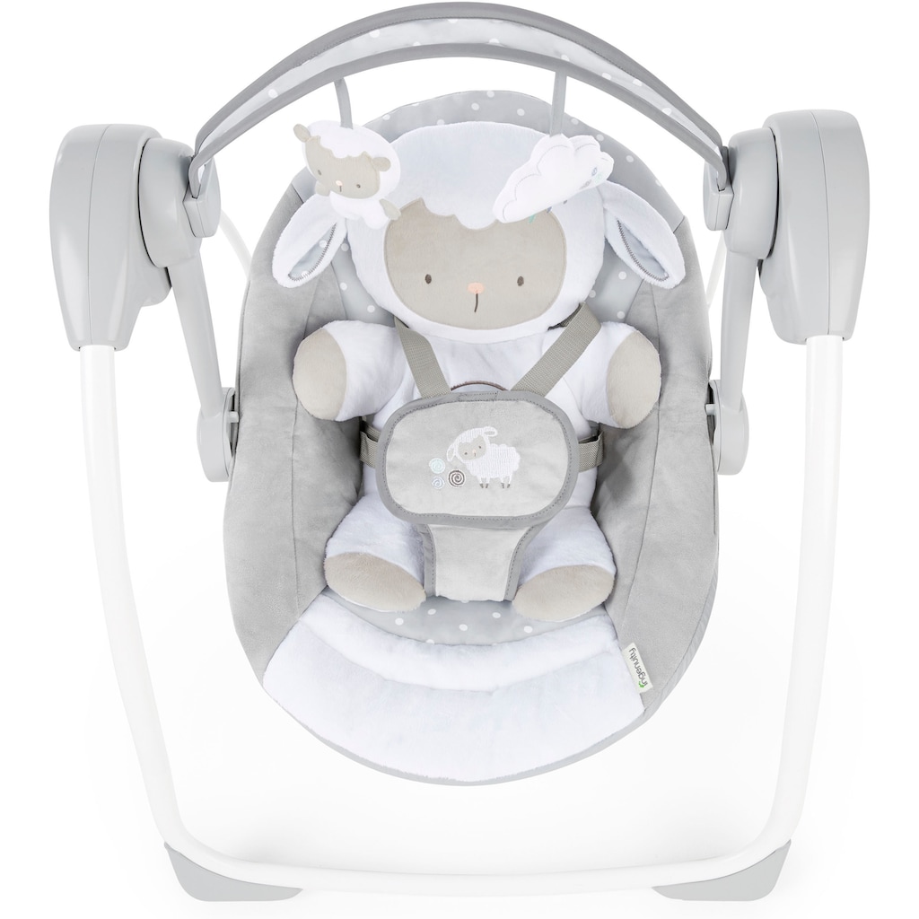 ingenuity Babyschaukel »Comfort 2 Go, Cuddle Lamb«, bis 9 kg, tragbar