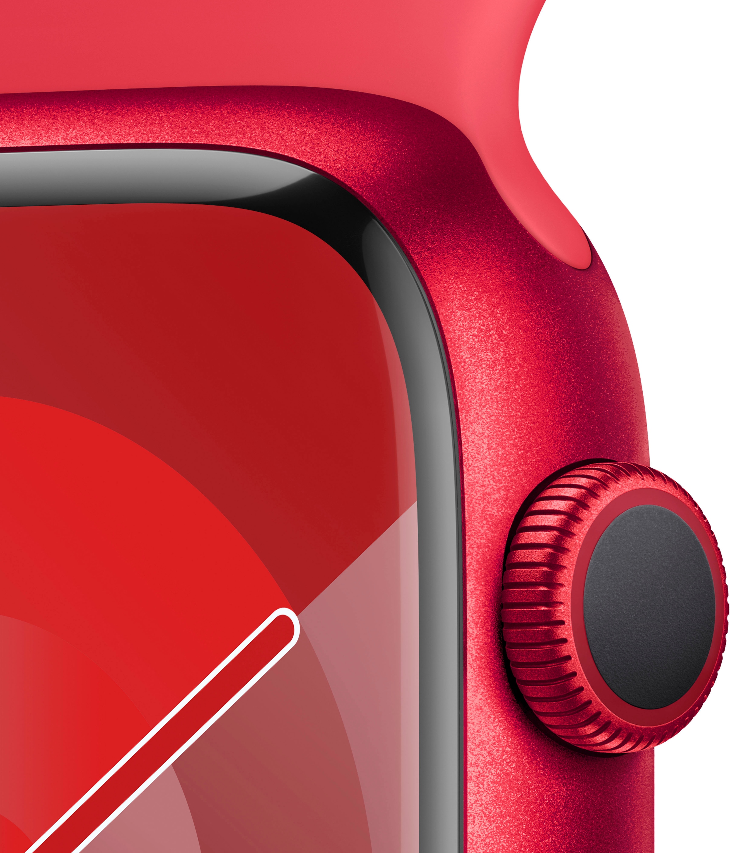 Apple Smartwatch »Watch Series 9 GPS Aluminium 45mm S/M«, (Watch OS 10 Sport Band)