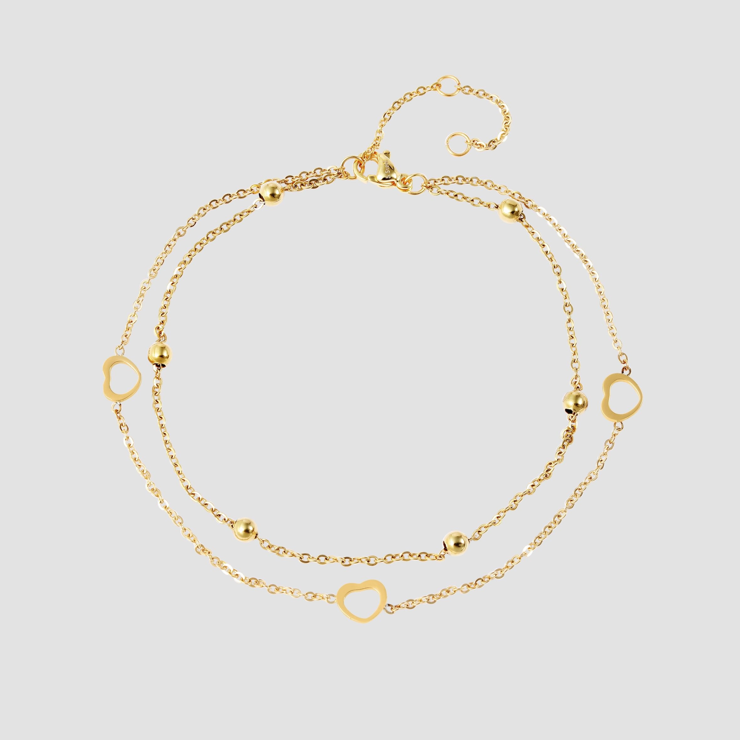 Adelia´s Armband »Damen Armband aus Edelstahl 25 cm«