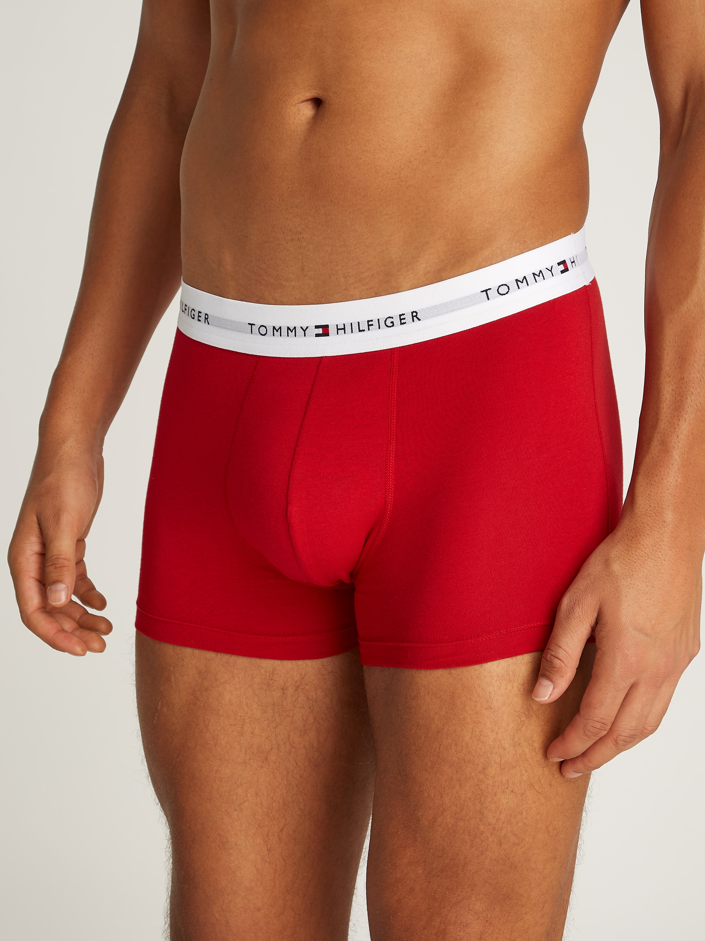Tommy Hilfiger Underwear Boxer »TRUNK 5 PACK«, (5 St.), mit Logobund