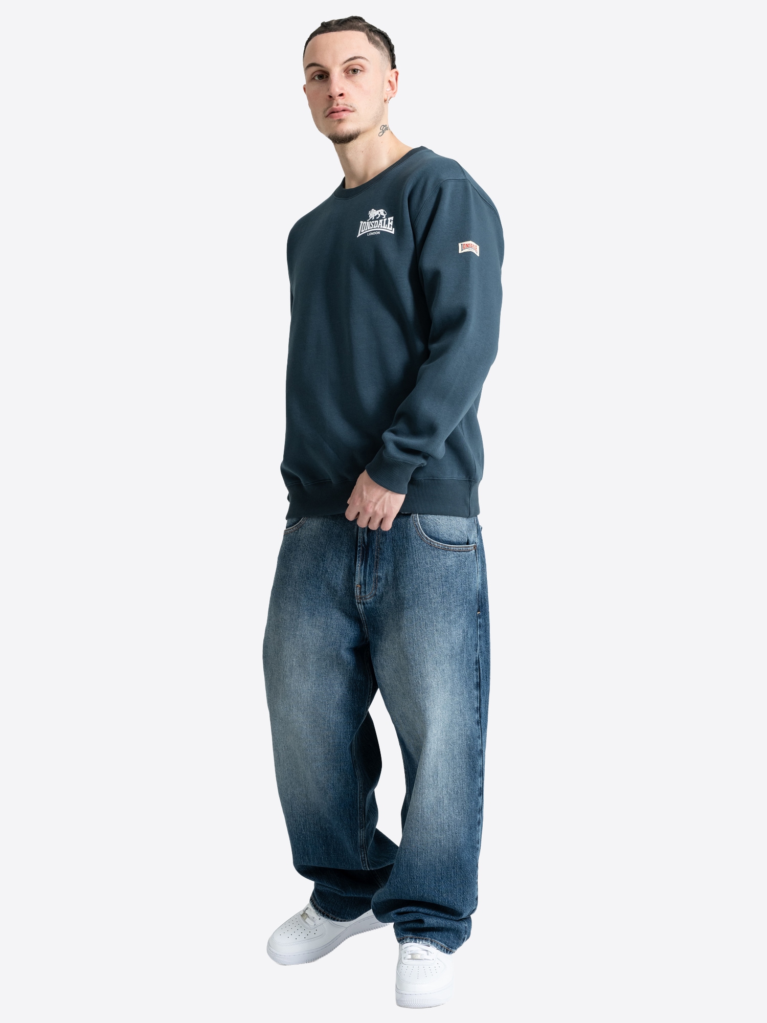 Lonsdale Sweatshirt »HAIGHTON«, sportlicher Stil, für entspannte Freizeitmomente
