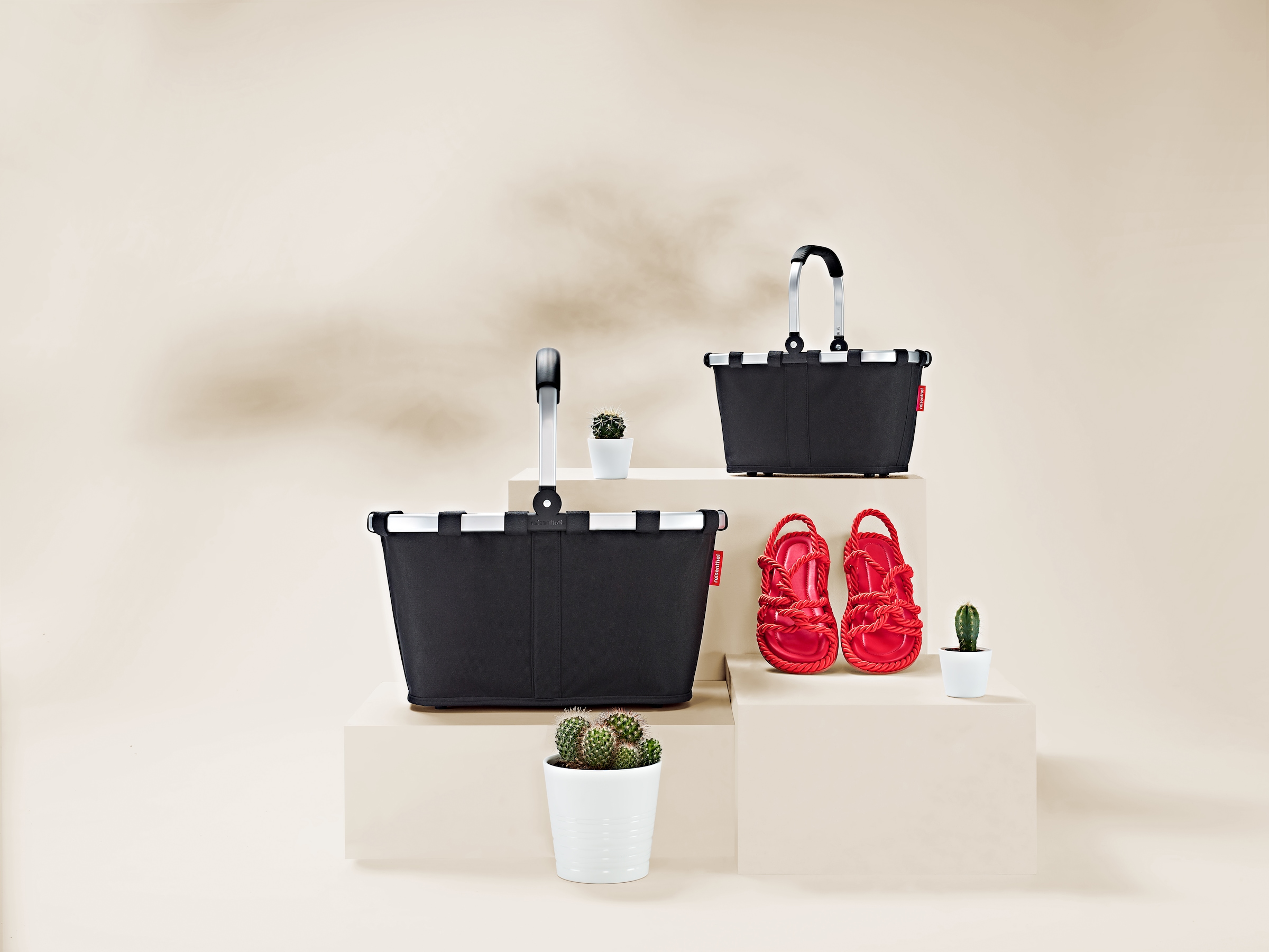REISENTHEL® Einkaufskorb »carrybag XS« Standfüße, Griff umklappbar, flach zusammenlegbar, stabiler Griff