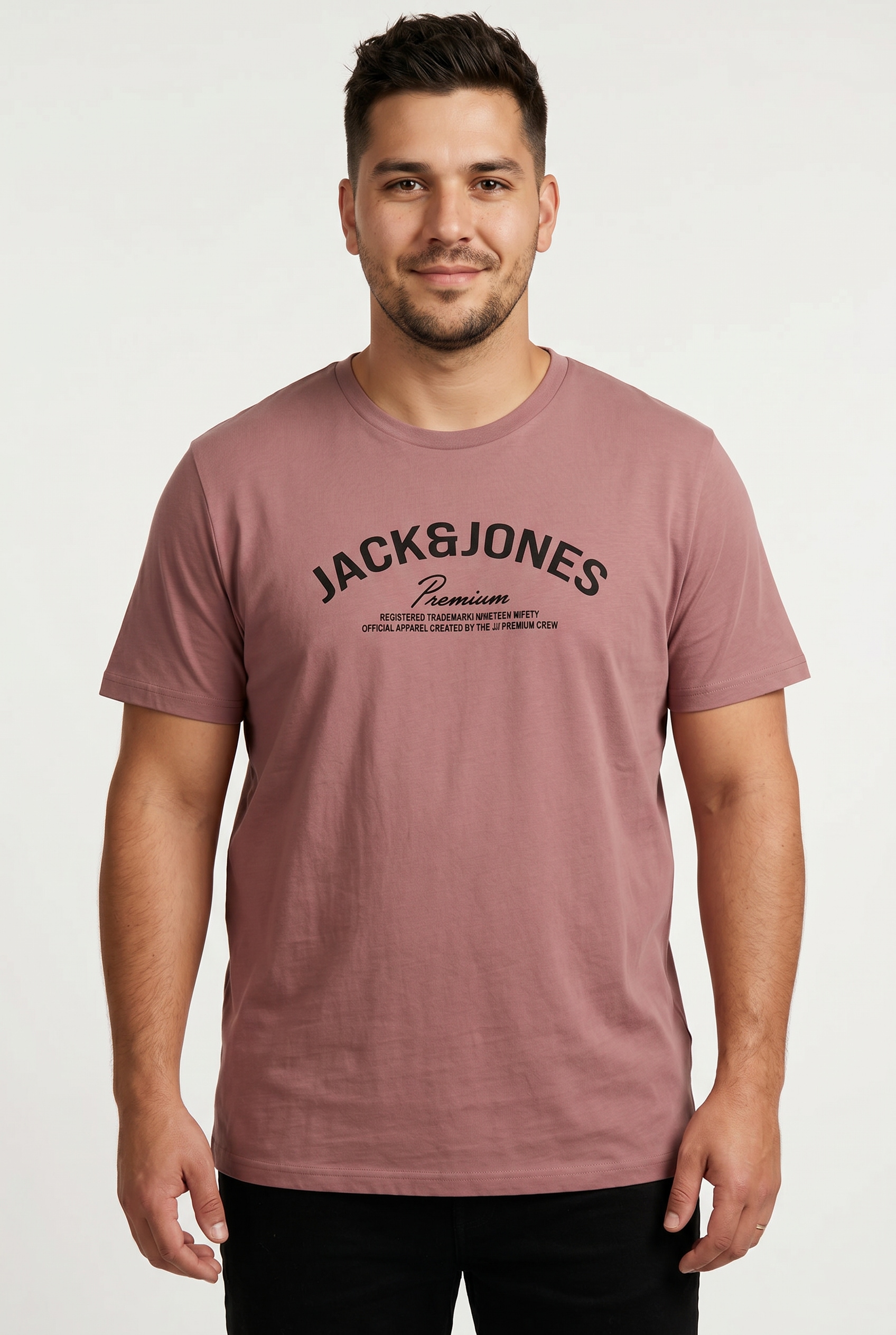 Jack & Jones PlusSize T-Shirt »JPRBLATOMMY SS TEE FST PLS« mit Logo Schriftzug